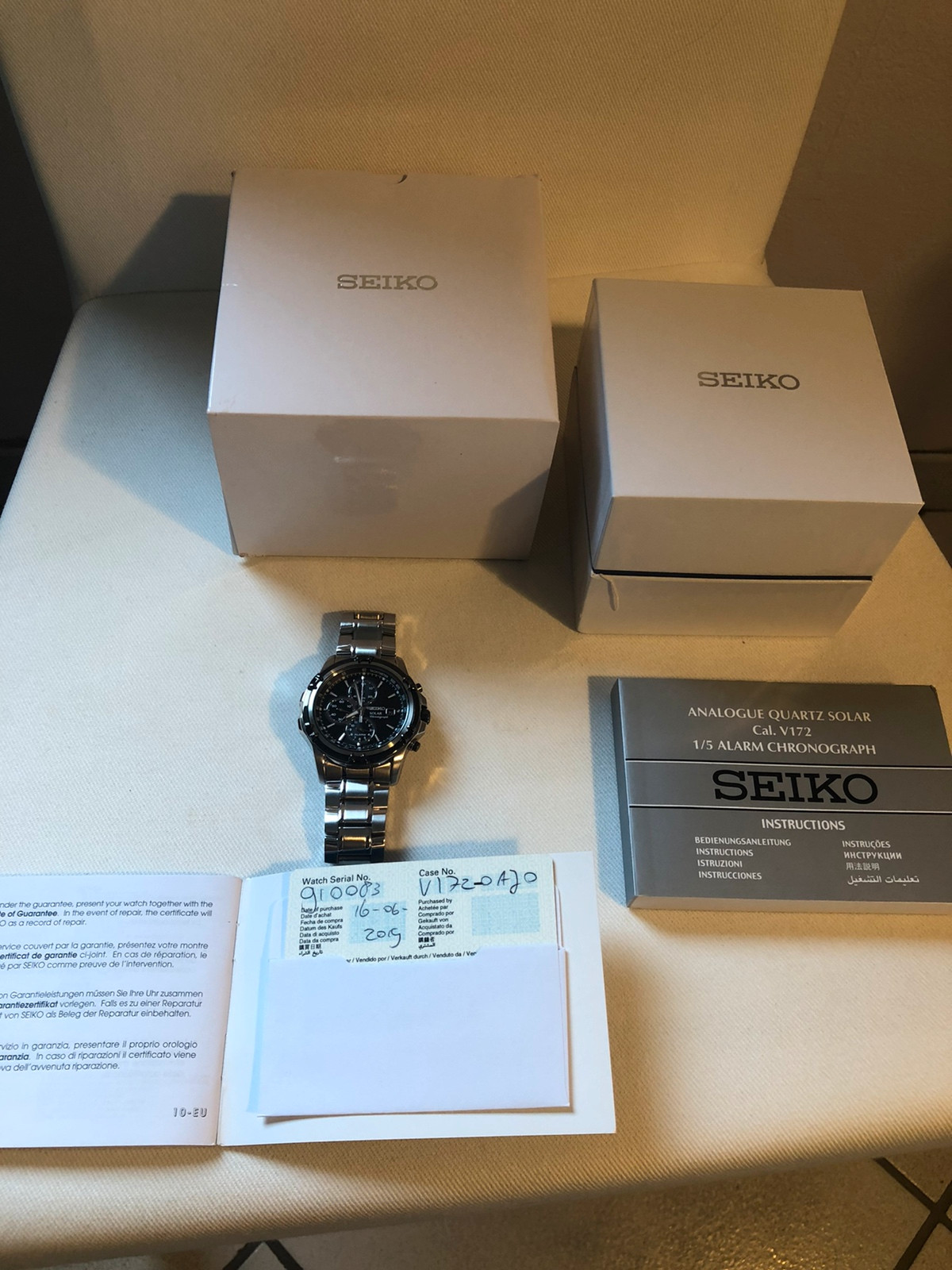 Reparation discount montre seiko