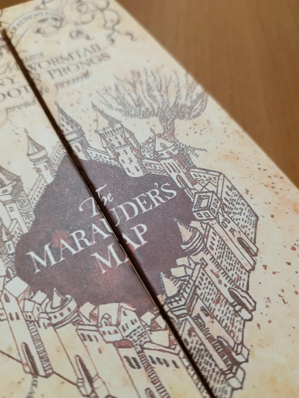 Mappa del Malandrino Harry Potter Marauder Map