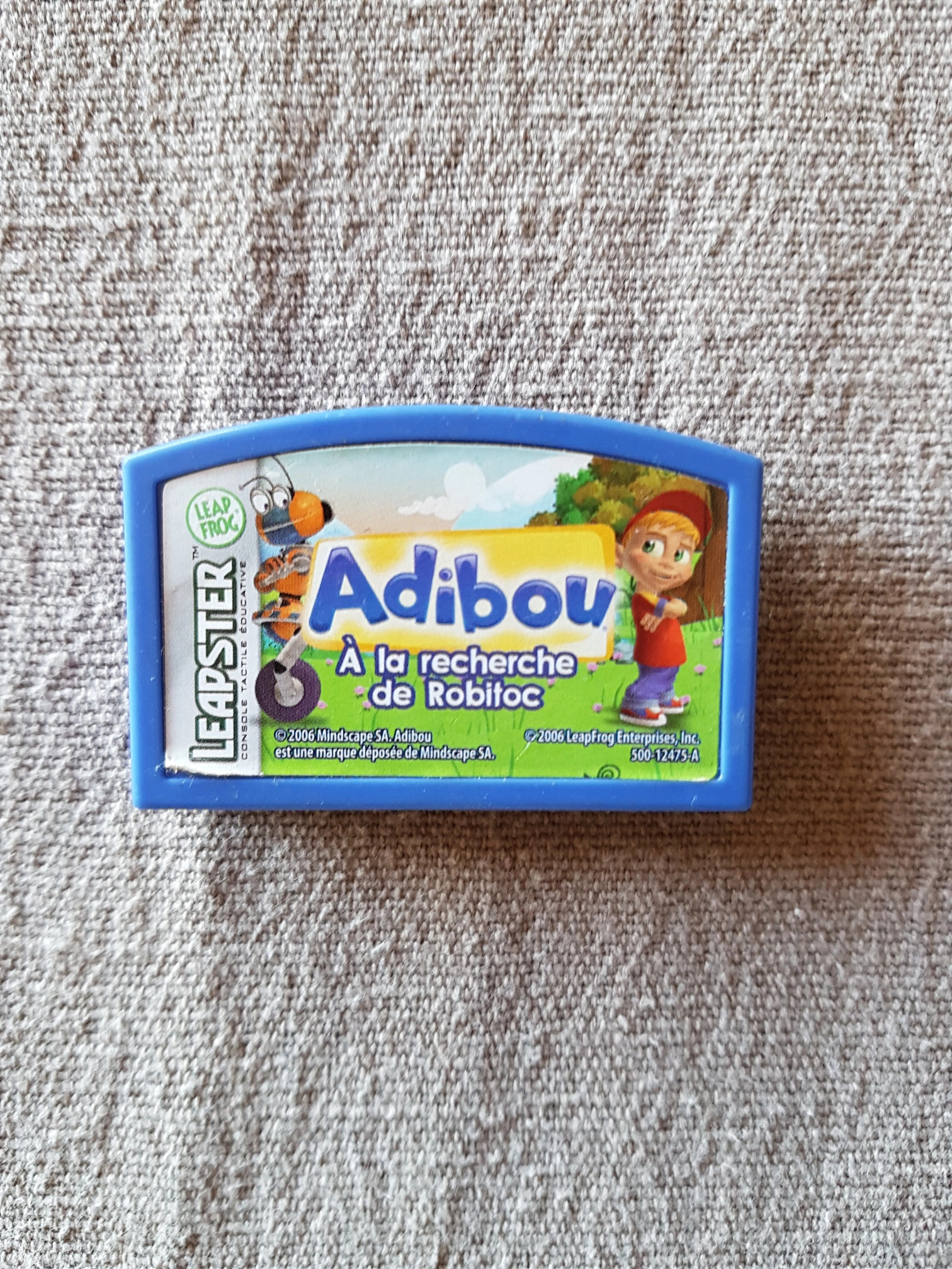 Leapfrog - Jeux éducatifs électroniques - Leapster + Jeu Adibou :  : Jeux et Jouets