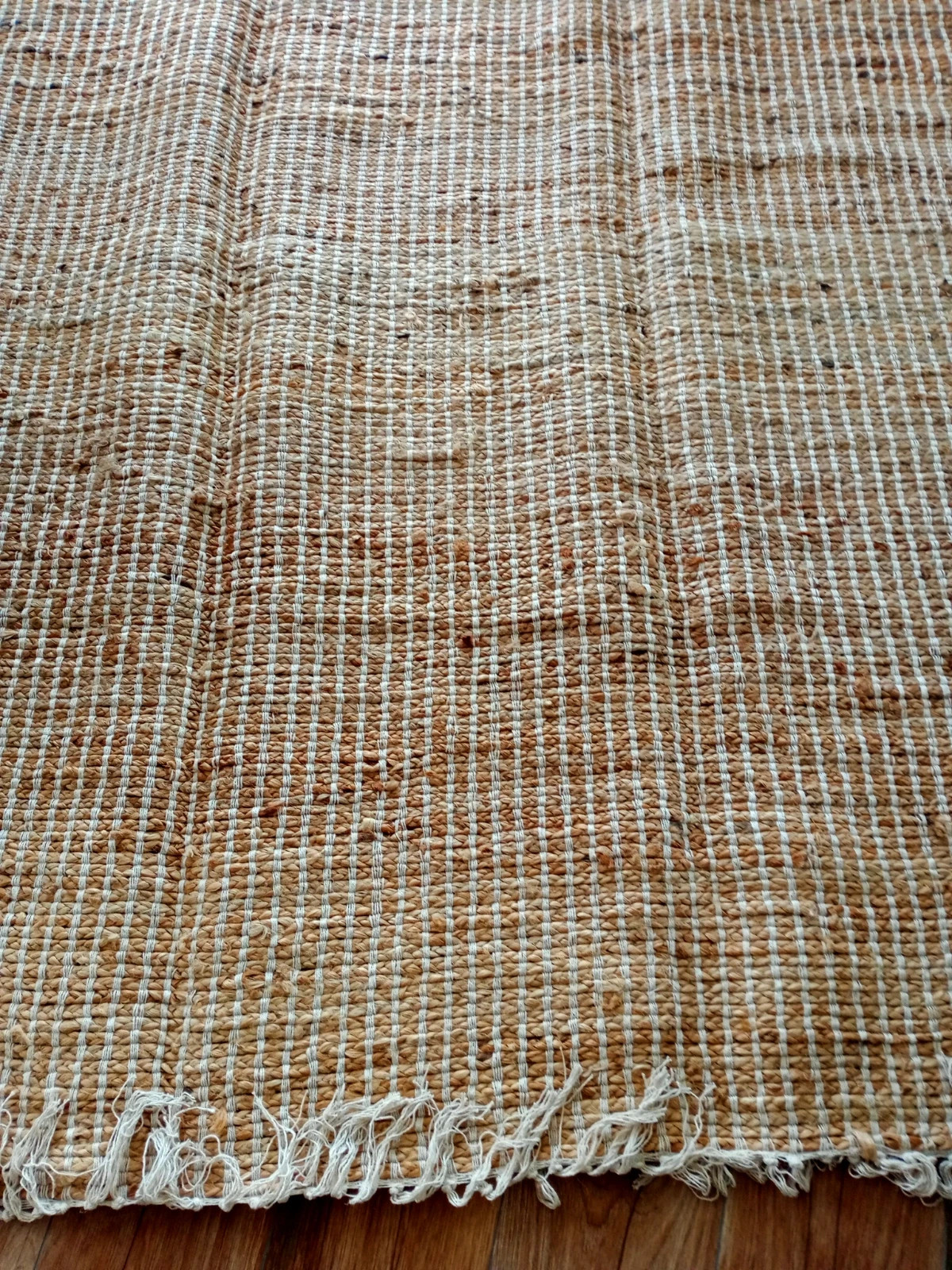 Duży jutowy dywan chodnik w stylu Boho 160*230 cm