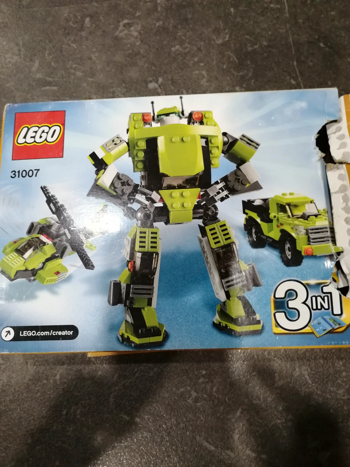 LEGO Creator 3 en 1 Super Robot Kit de construction pour les
