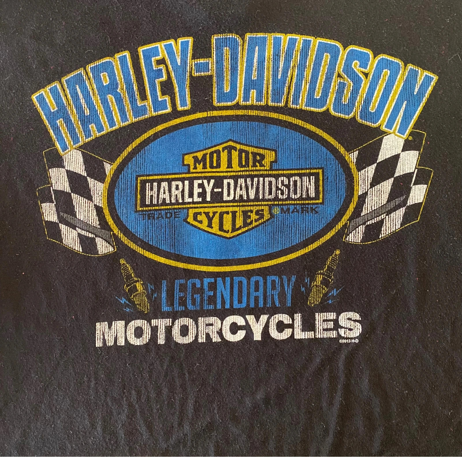 T-shirt vintage marca Harley Davidson per Harley Davidson Savona West Coast  Italy.