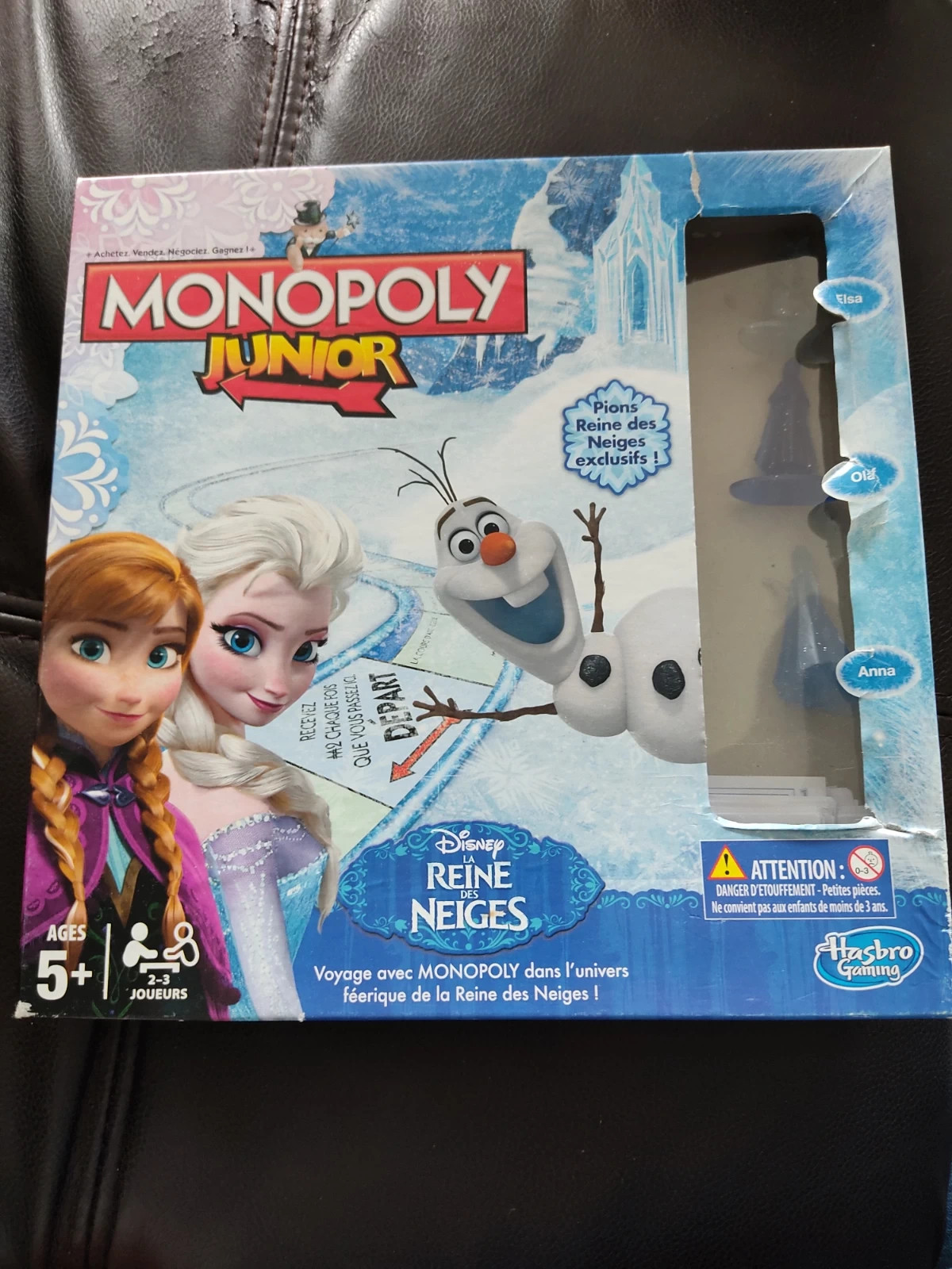 MONOPOLY La Reine des Neiges - Jeu de société enfant