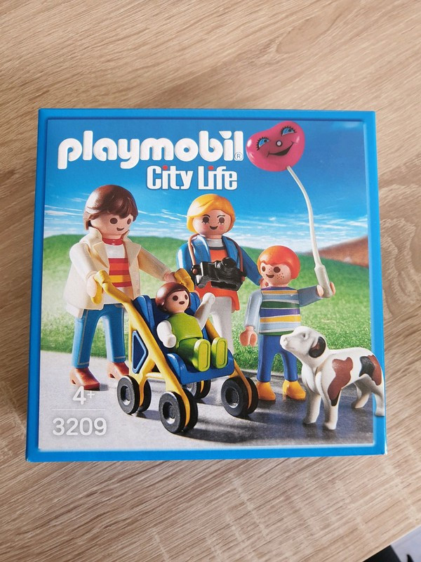 Jouet Famille et poussette - Playmobil 3209 PLAYMOBIL : le jouet à
