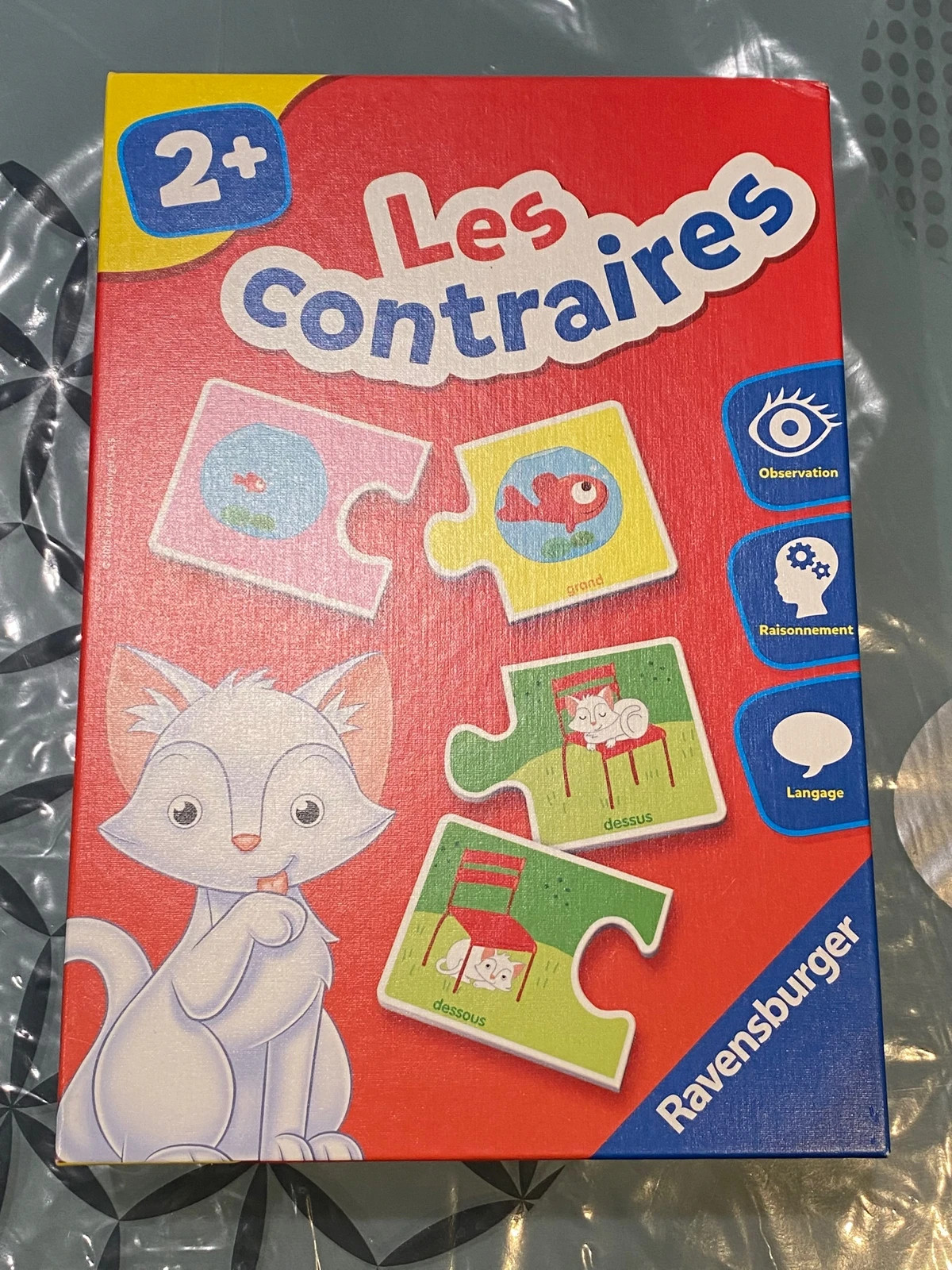 Ravensburger - Les contraires - Jeu Educatif - A partir de 2 ans