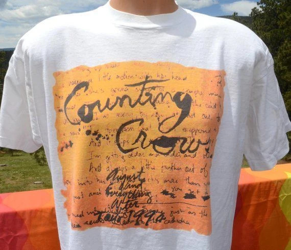 Counting Crows Band Shirt Vintage Unisex Graphic Printed Fi352