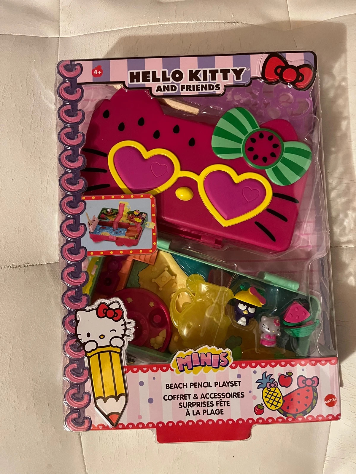 Hello Kitty Coffret Fete A La Plage Et Accessoires Surprises à