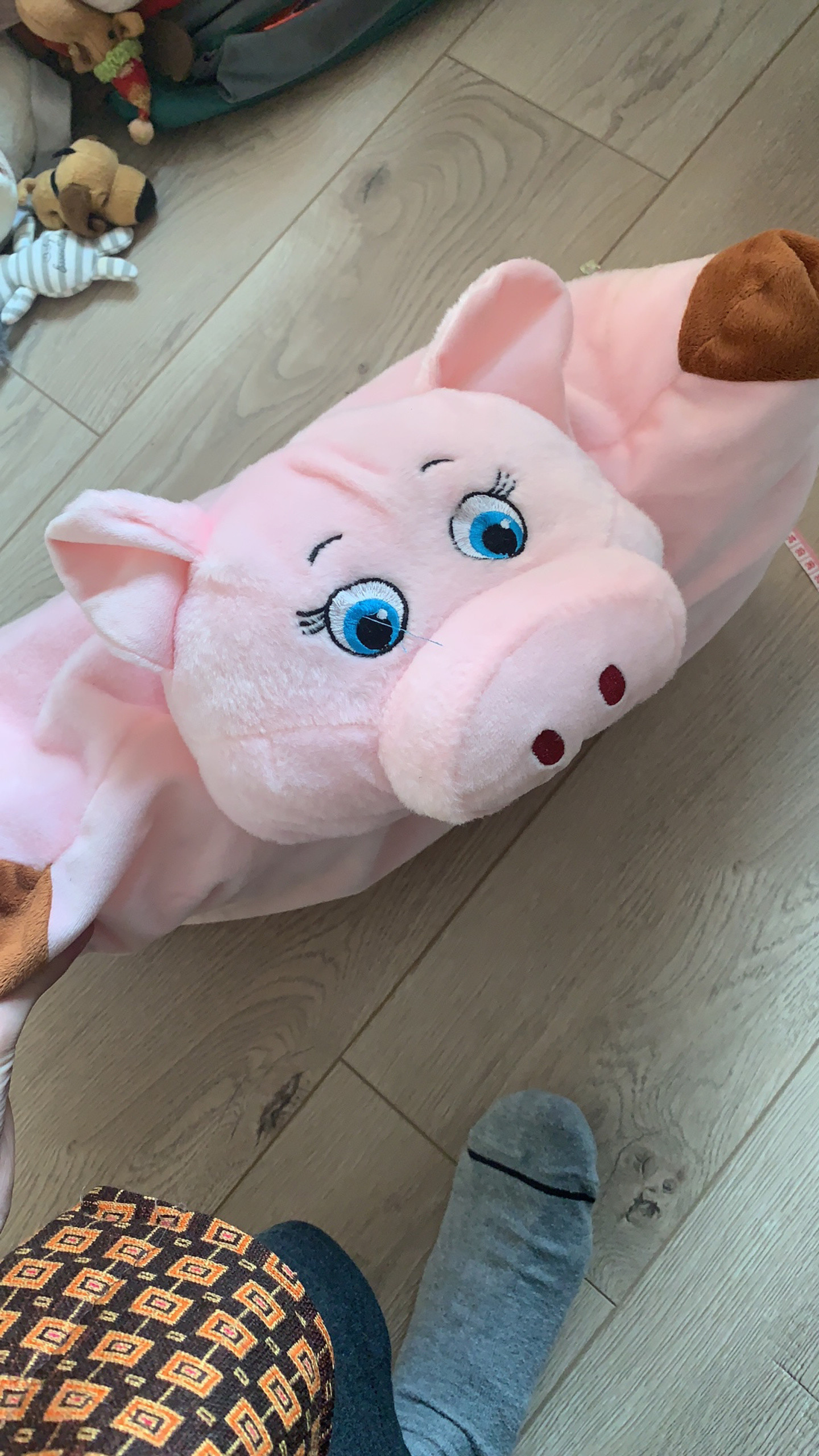 Coussin Peluche Cochon