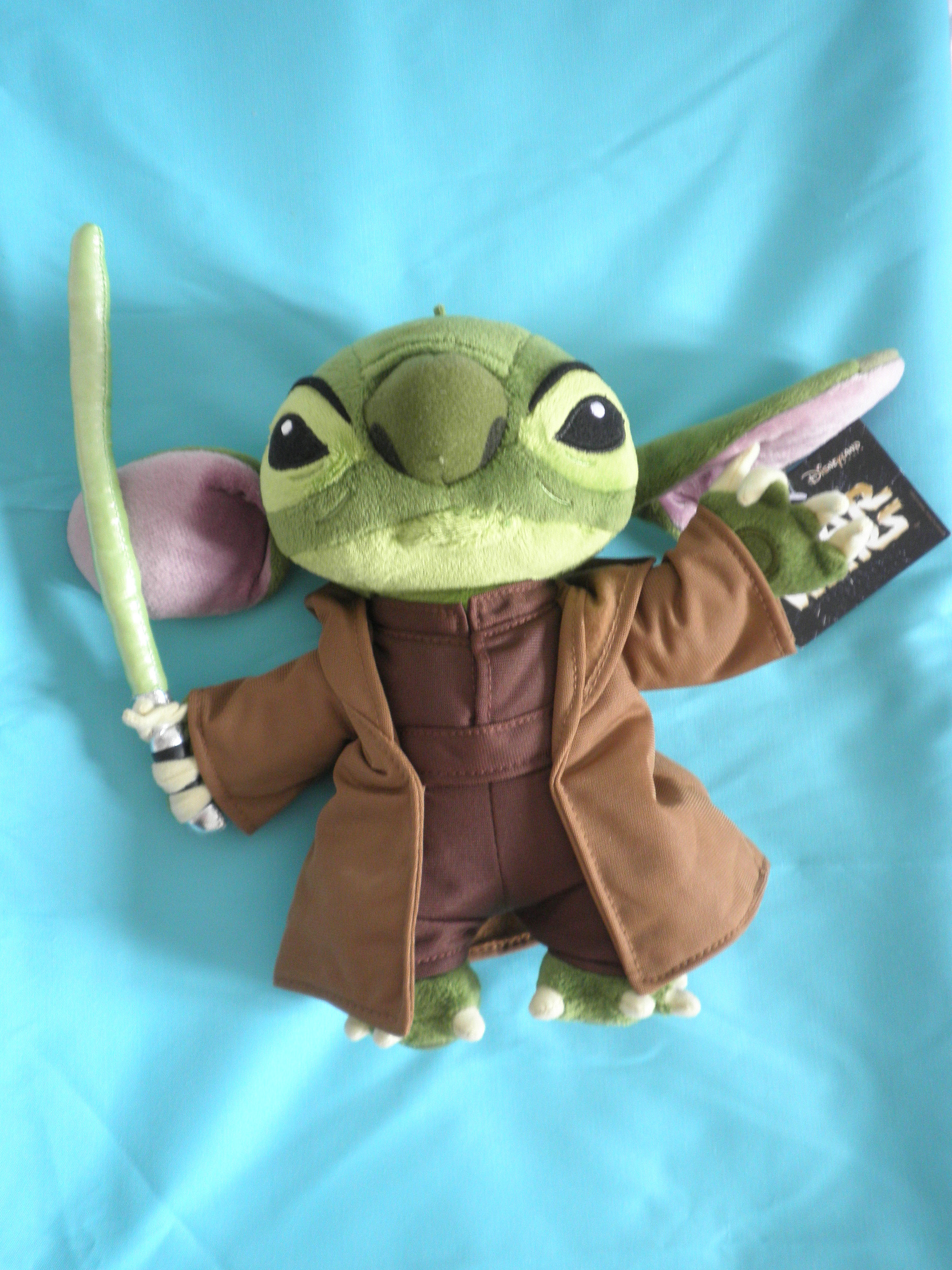 Stitch - Star Wars - Yoda - Peluche 30 cm