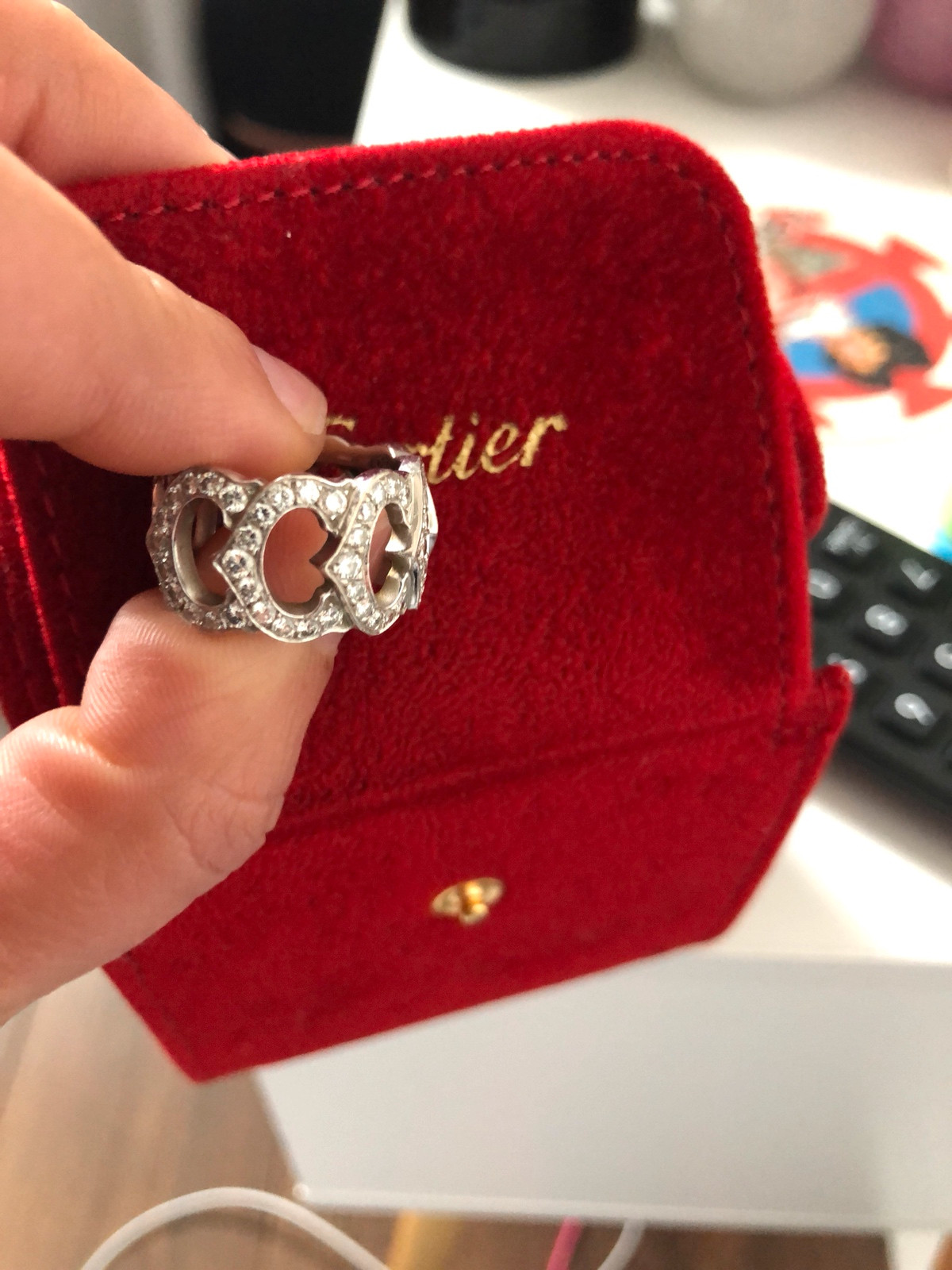 Bague Cartier Vinted