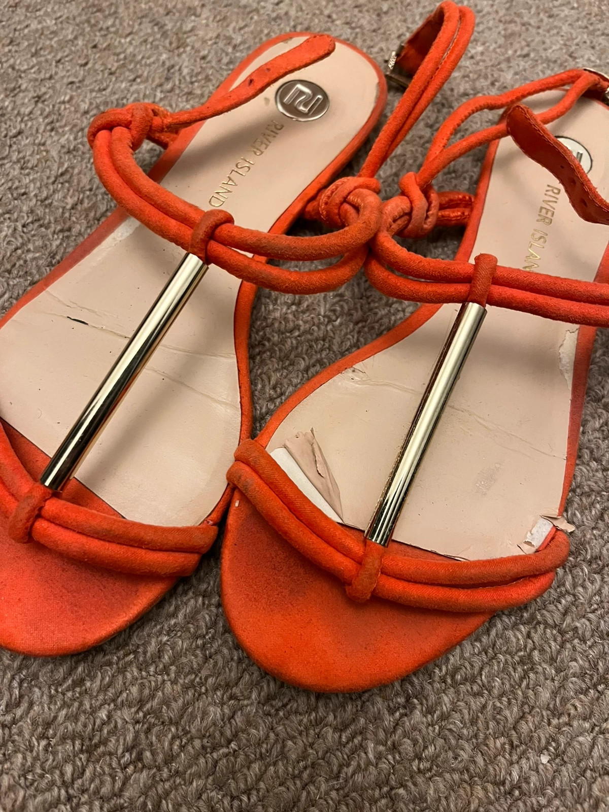 River island sale rope sandals