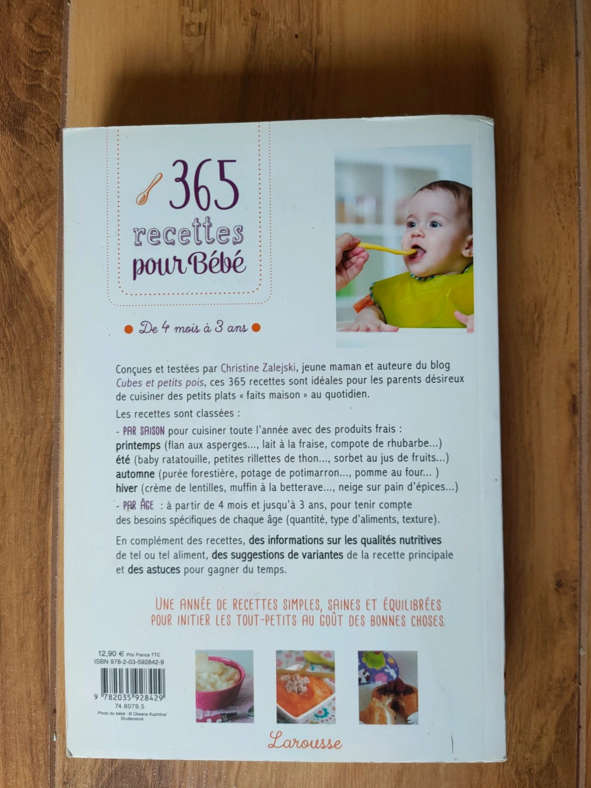 365 recettes pour bébé - Zalejski Christine