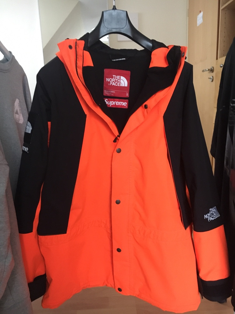 Supreme X The North Face Orange Mountain Jacket | Vinted