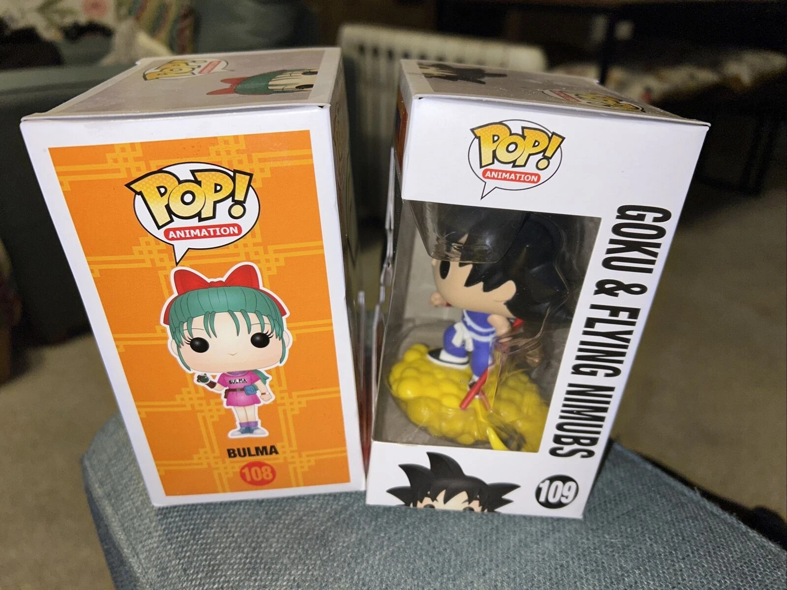 Bulma #108, and Goku & Flying Nimbus #109 Dragonball Funko Pop Vinyl |  Vinted