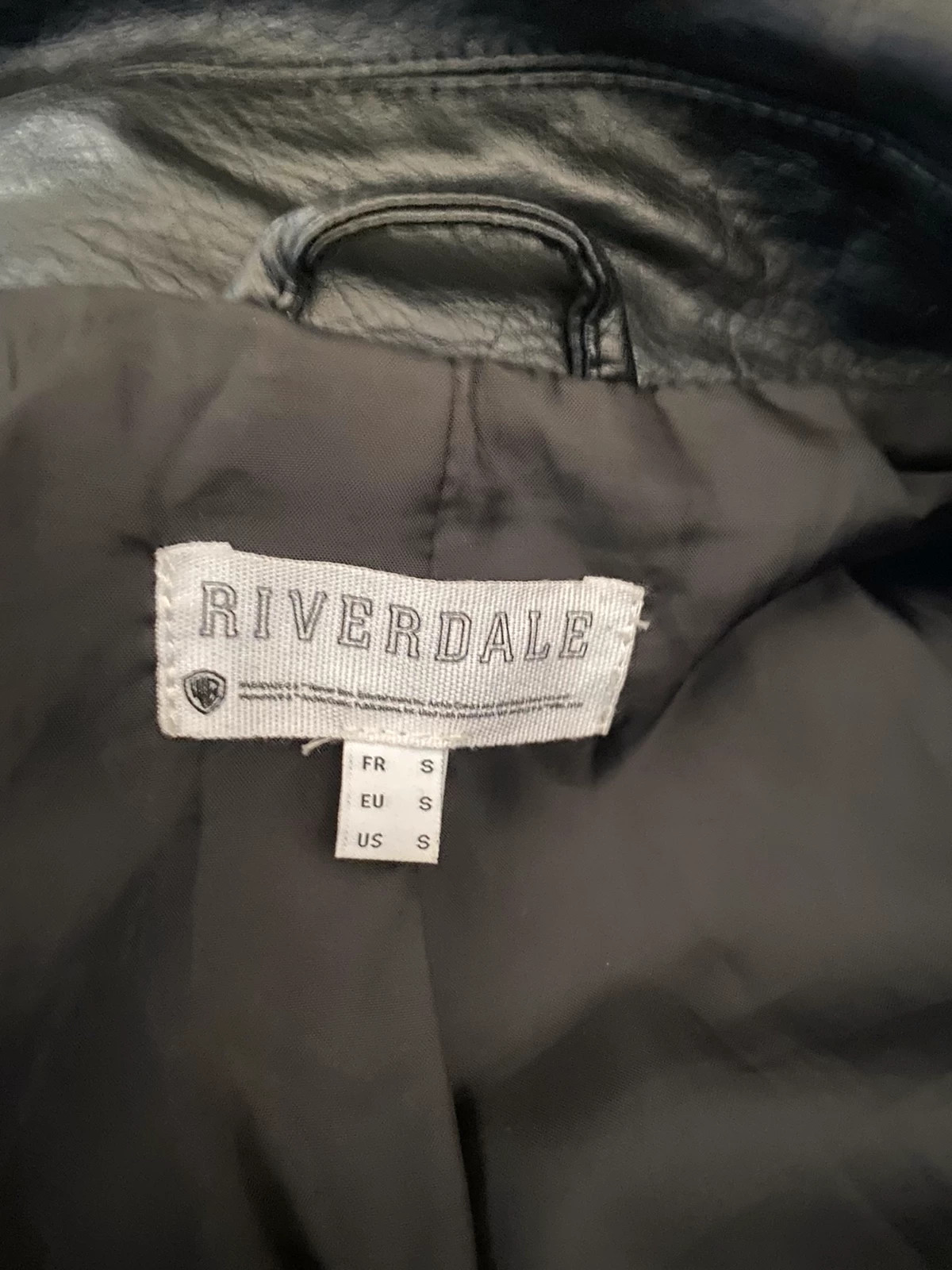 Veste en cheap cuir riverdale homme