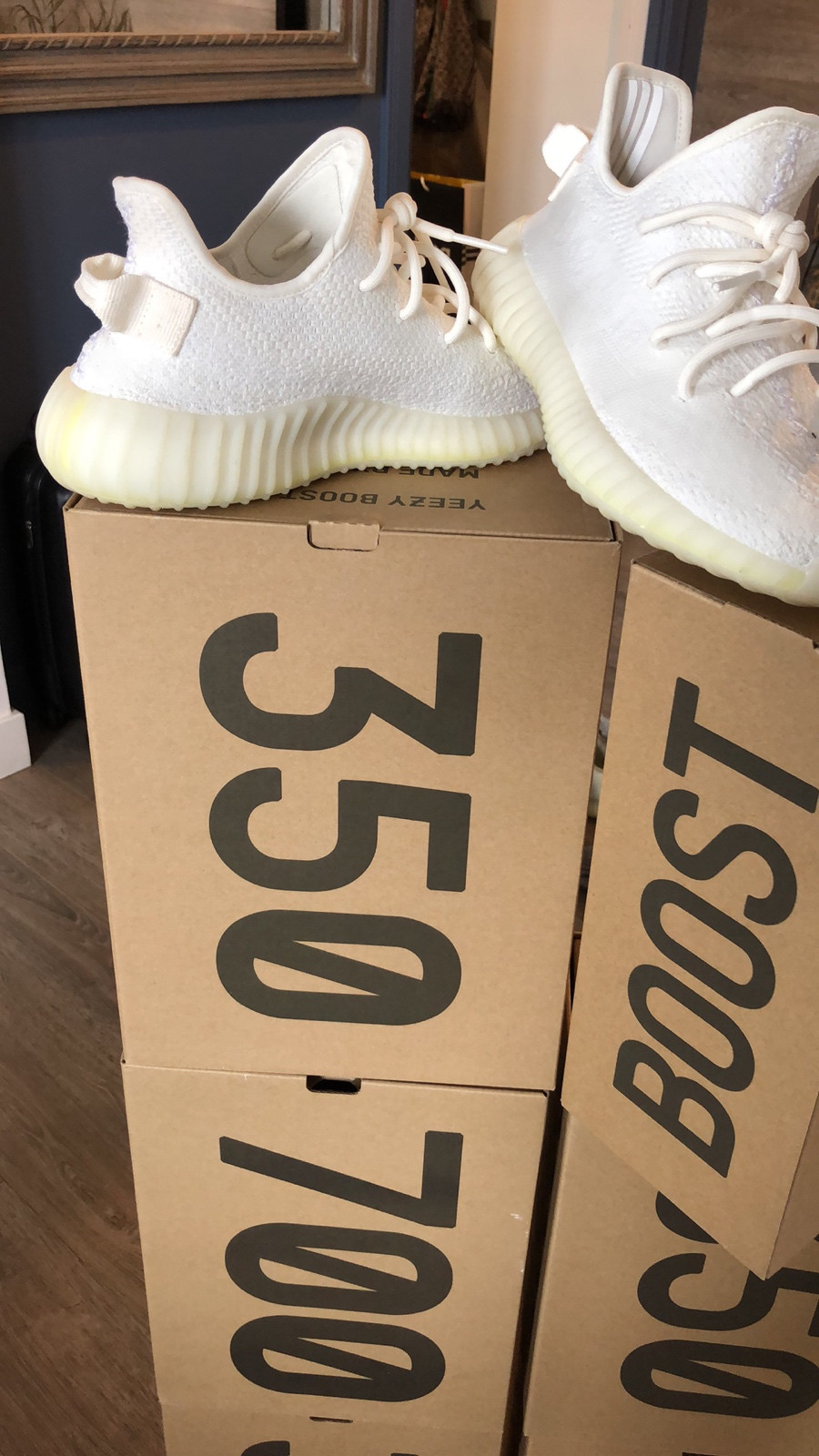 Adidas Yeezy boost 350 v2 blanche Vinted