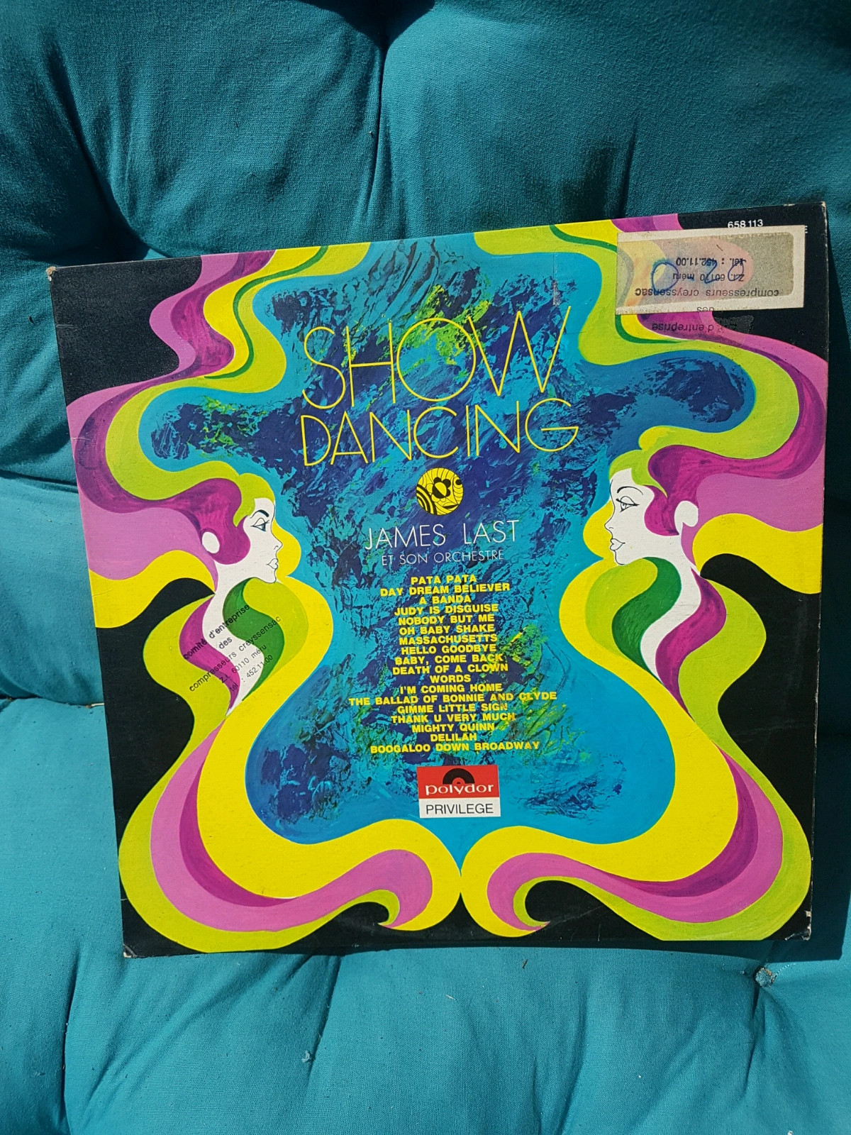 Disque vinyle 33 tours SPACE ART 70s