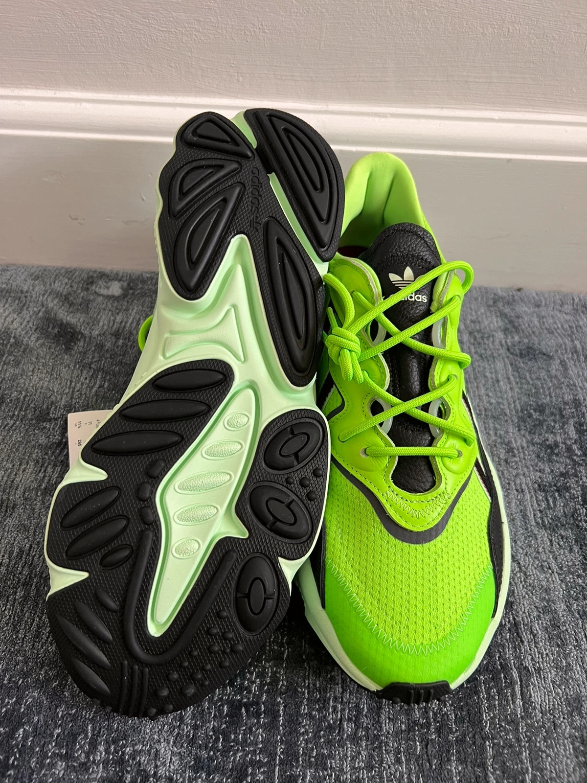 Adidas neon trainers on sale