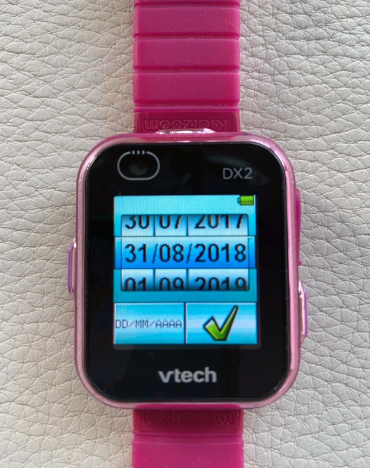 Vtech Kidizoom Smart Watch DX2 (Espagnol) Rouge - Montre connectée pour  enfants