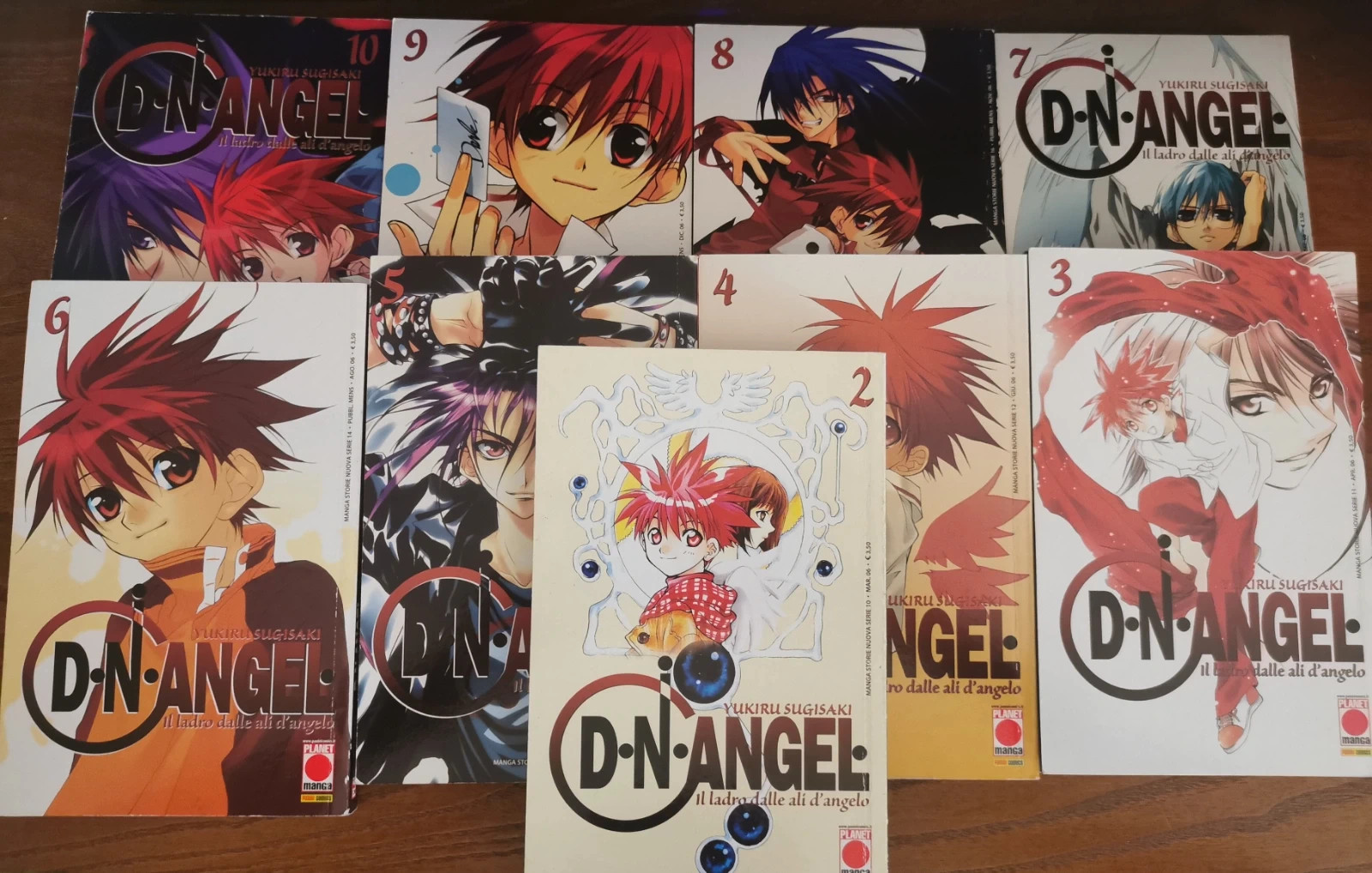 D N Angel manga (vol 2,3,4,5,6,7,8,9,10) | Vinted