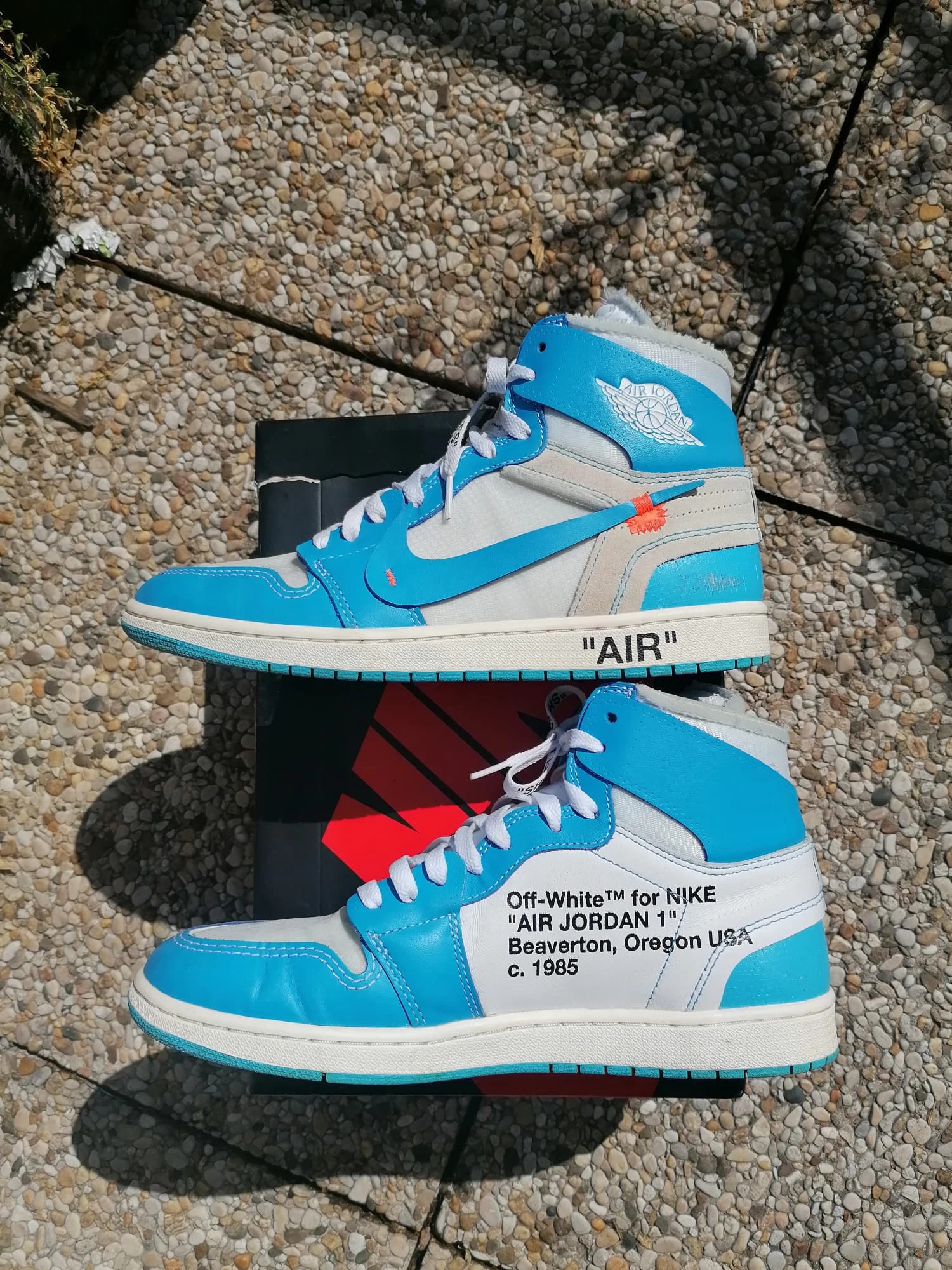 Nike Jordan 1 x Off White UNC | Vinted