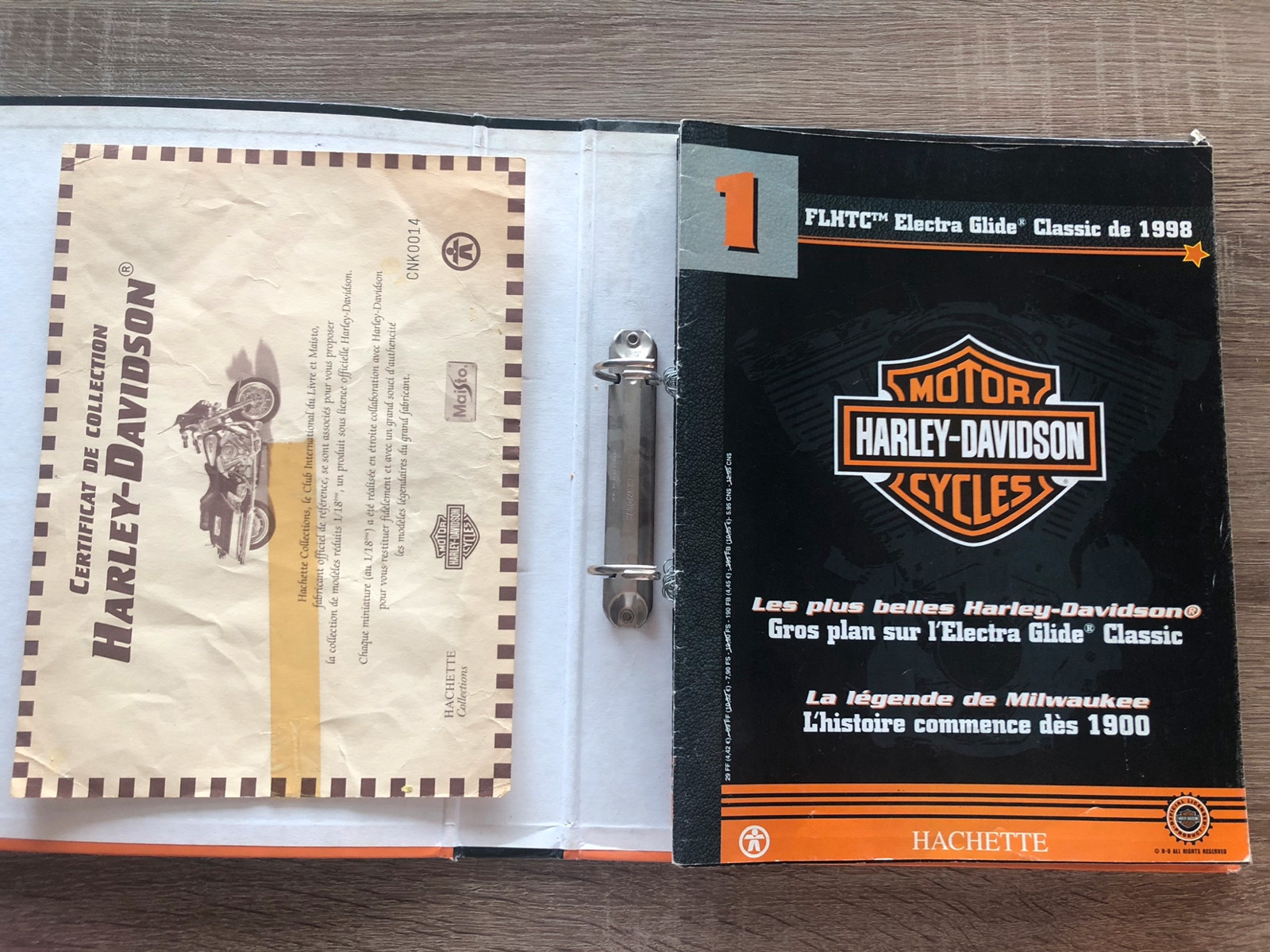 Miniature Harley Davidson Collection Hachette