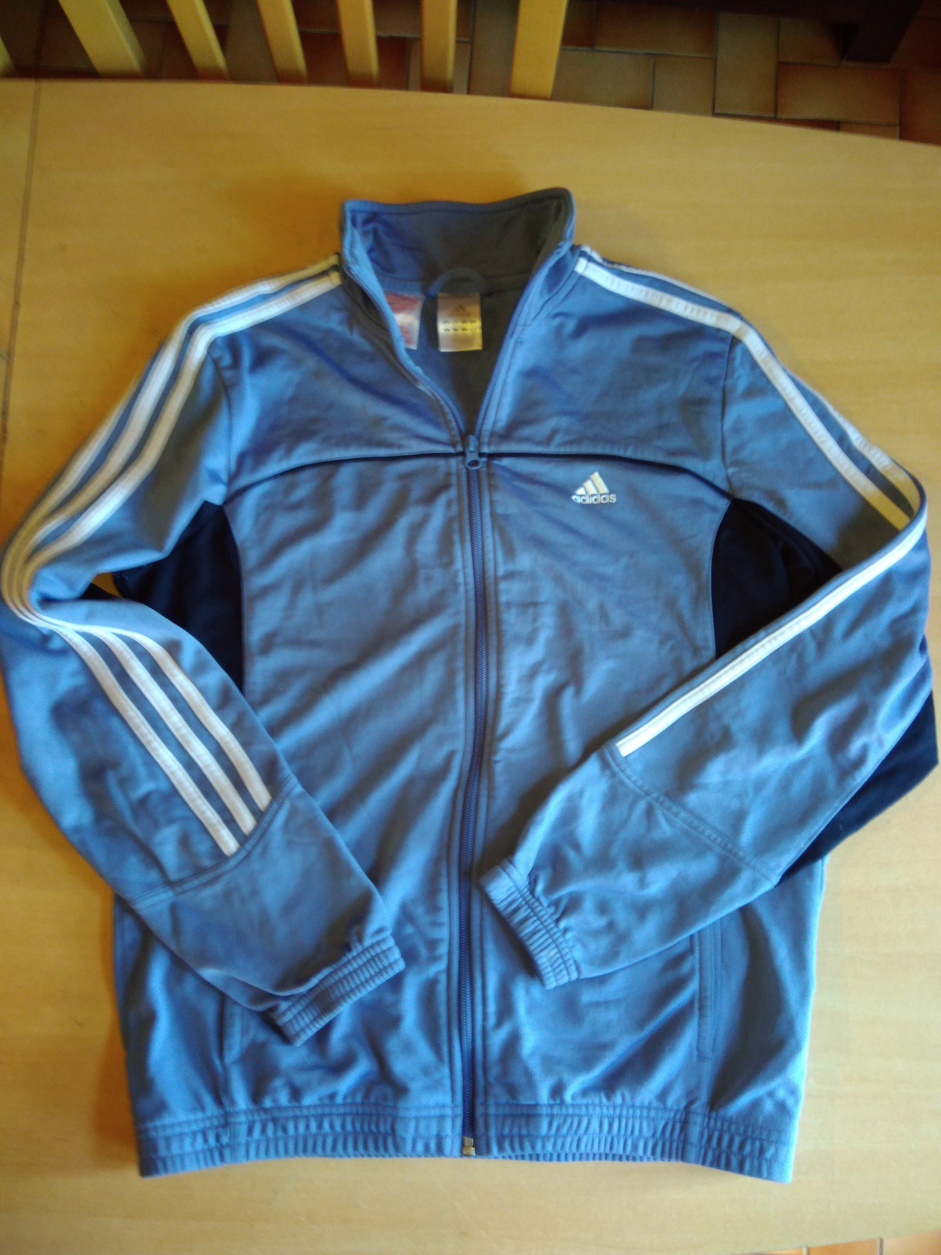 Veste adidas bleu discount ciel