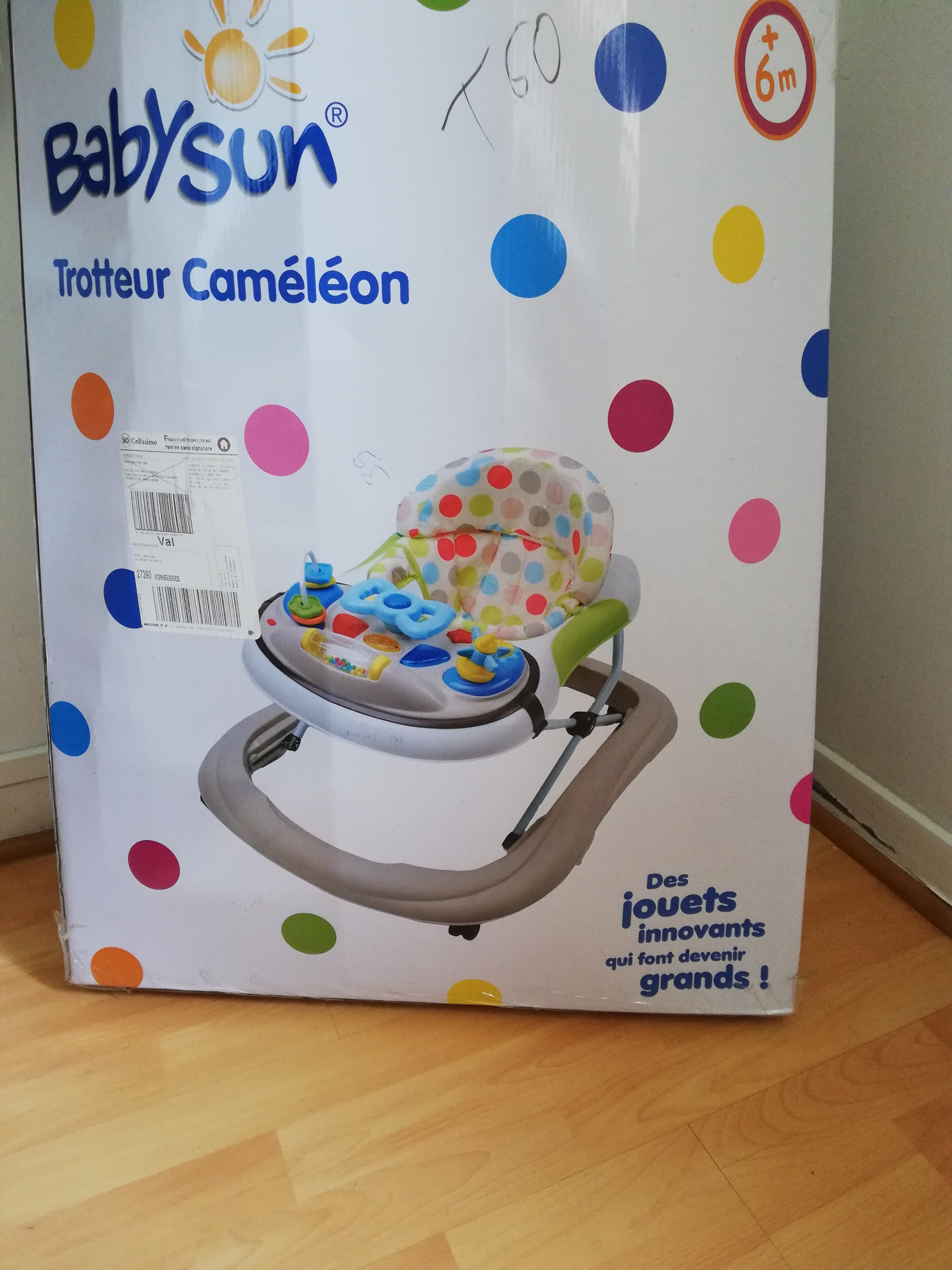 Babysun trotteur hot sale caméléon