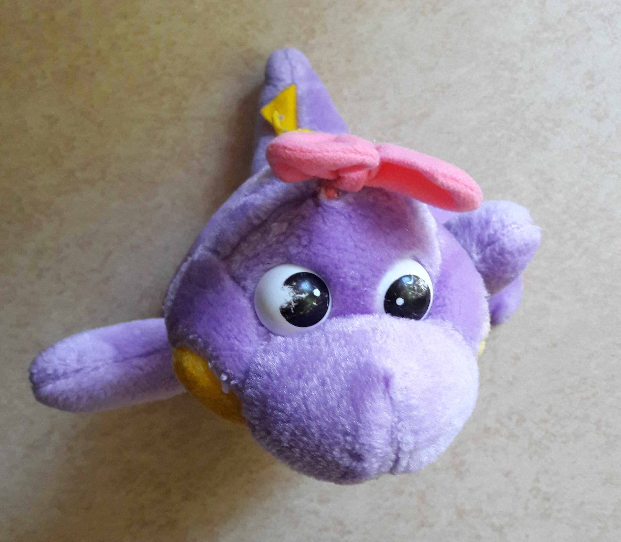 Peluche dinosaure Violet - Tiko - pelucheworld