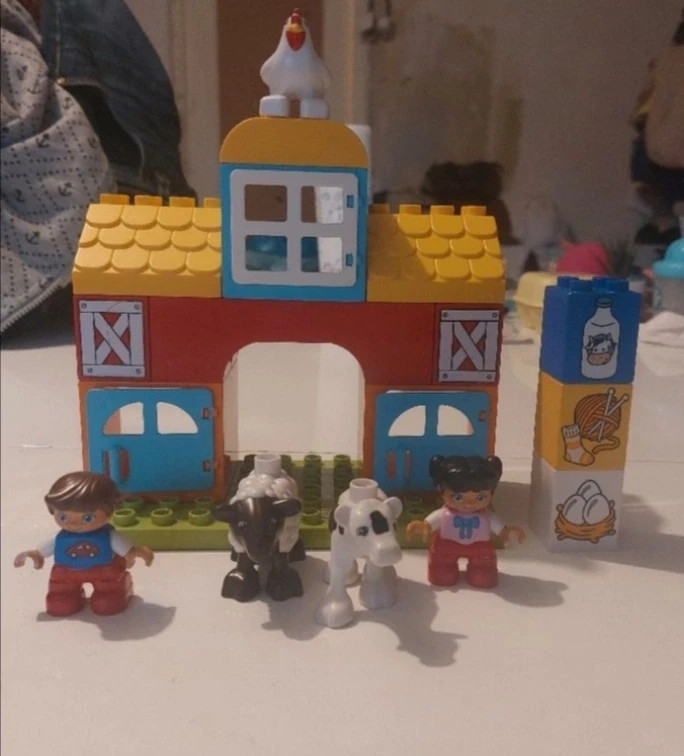 Ma première ferme Duplo Lego pour enfant de 1 an et demi à 5 ans