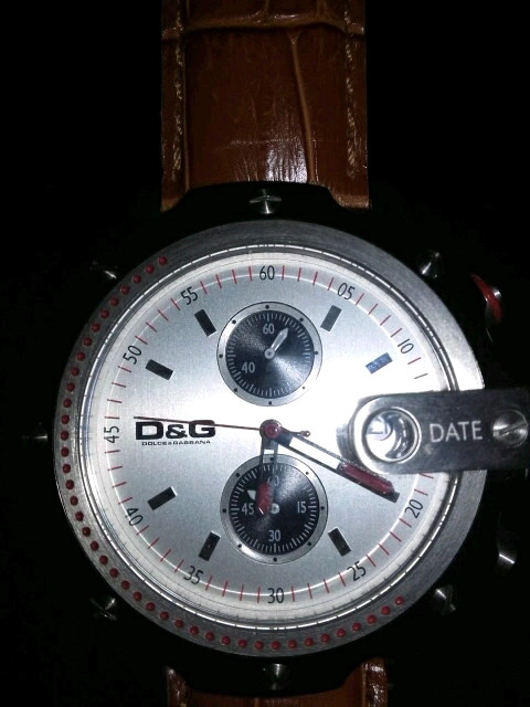 Montre sale homme d&g