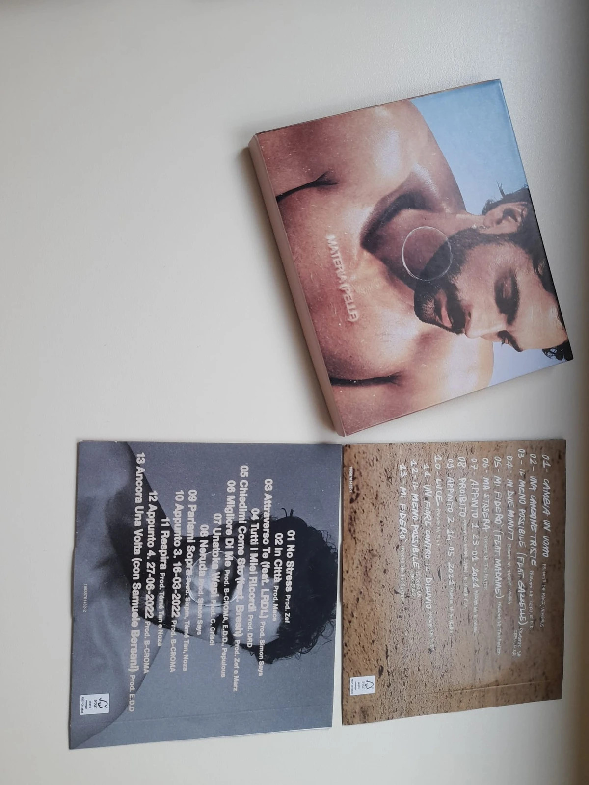 Cd Marco Mengoni materia pelle (terra)