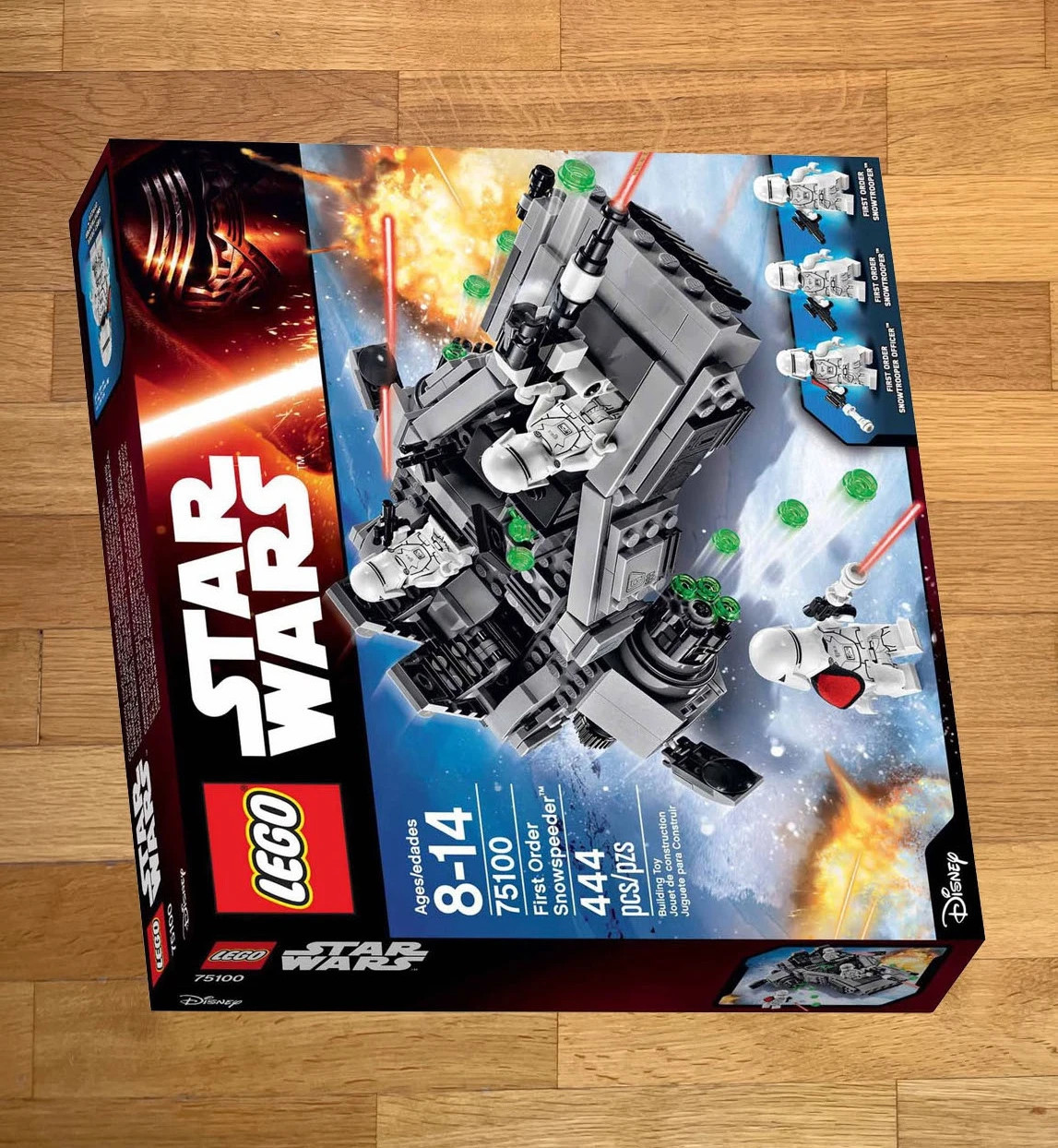 Lego star wars 75100 deals first order snowspeeder