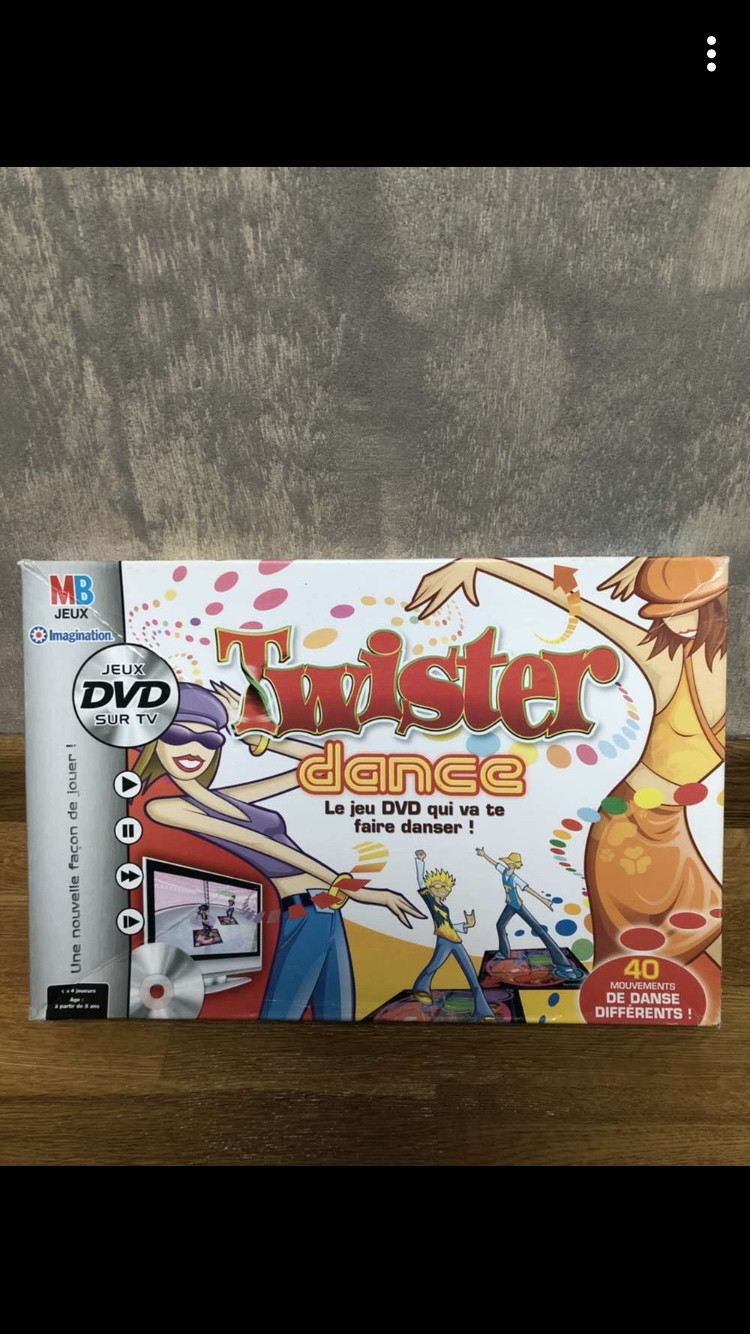 Jeu Twister avec mouvements Choix Twister et En l'air, jeux de