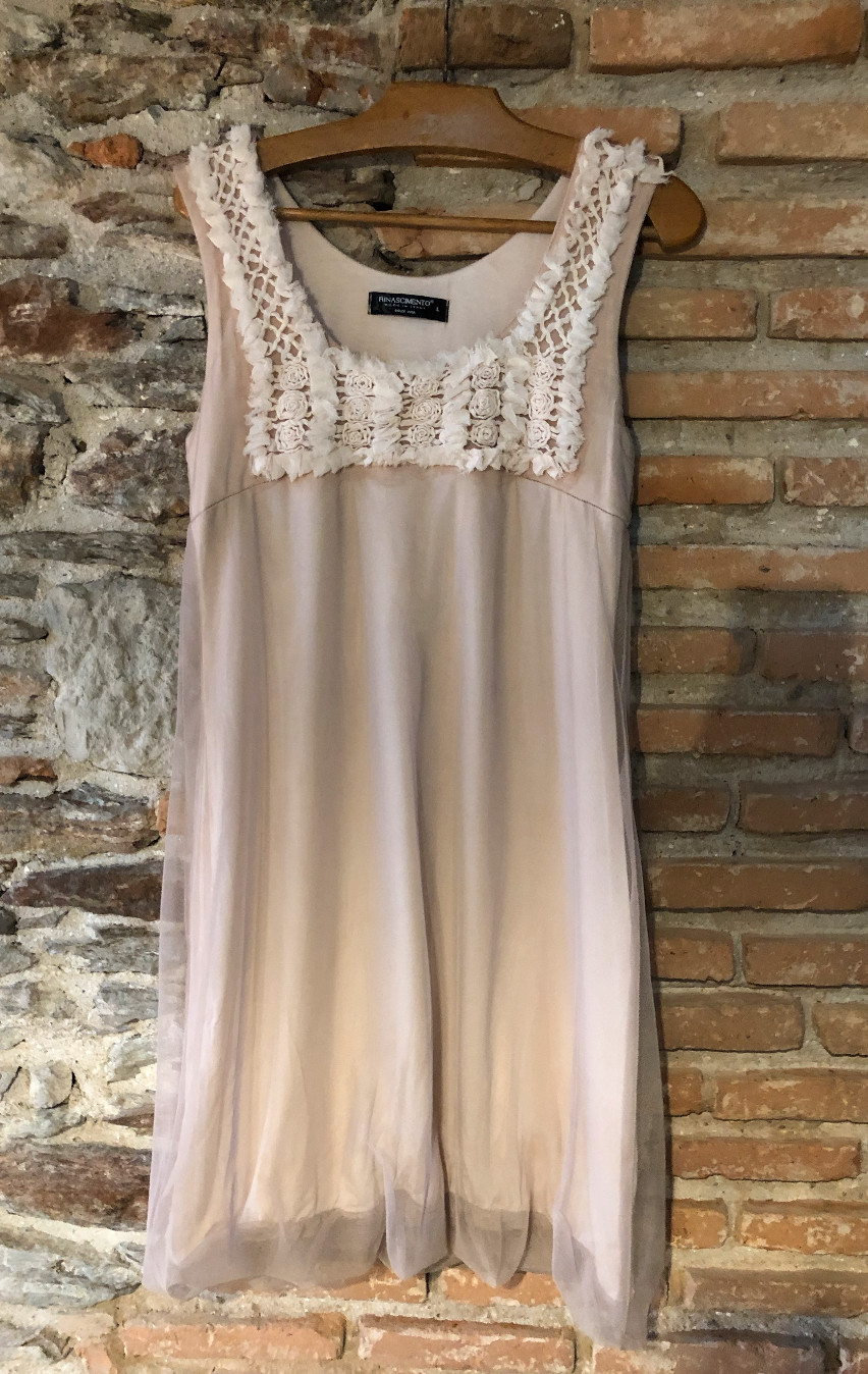 Robe rinascimento 2024 rose poudré