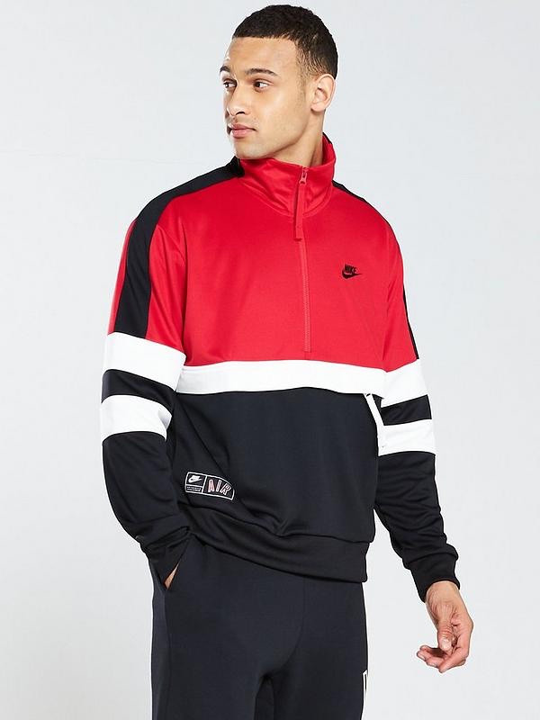Nike air half zip red Vinted
