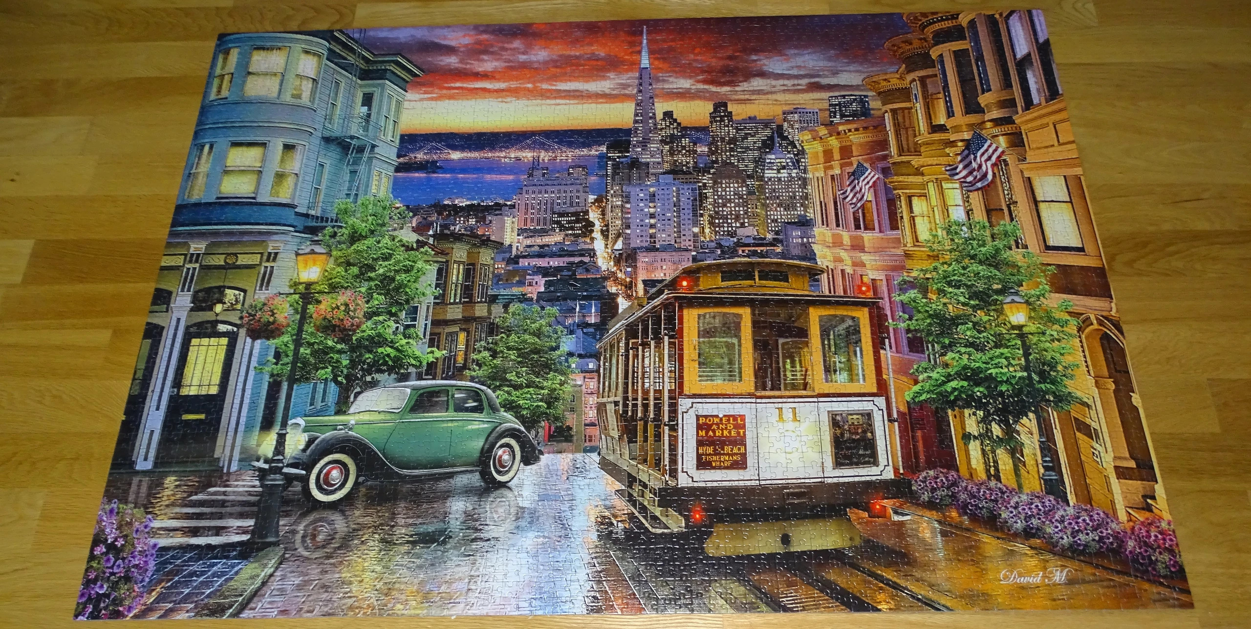 Puzzle 3000 pièces : San Francisco - Clementoni - Rue des Puzzles