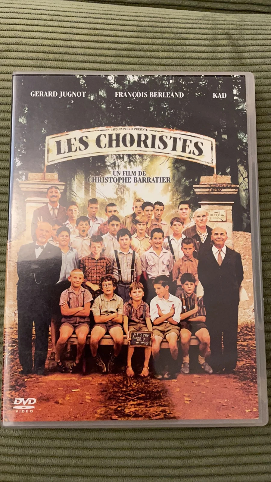 Les Choristes Un Film De Christophe Barratie DVD with HEBREW Translation  RARE