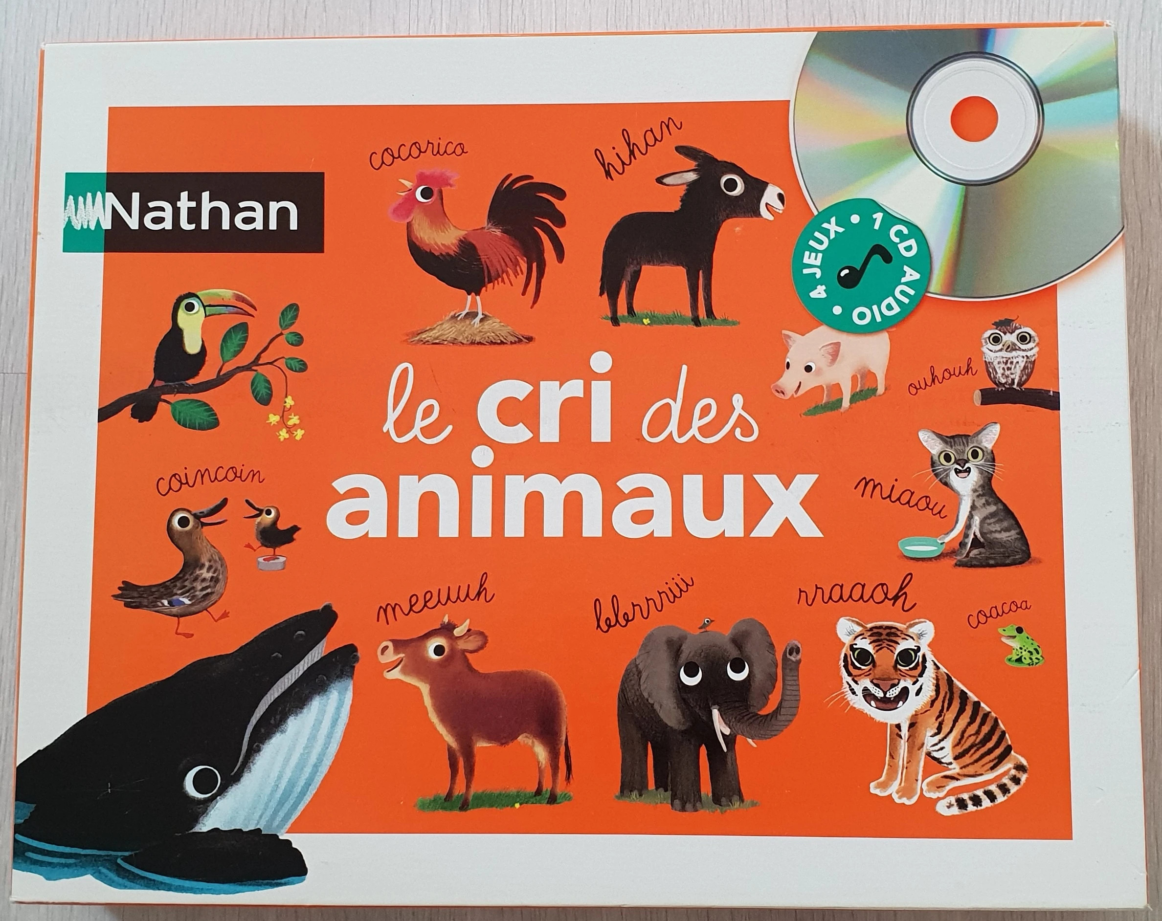 Bébé Animaux Nathan - jeu de découverte - Jeux éducatifs