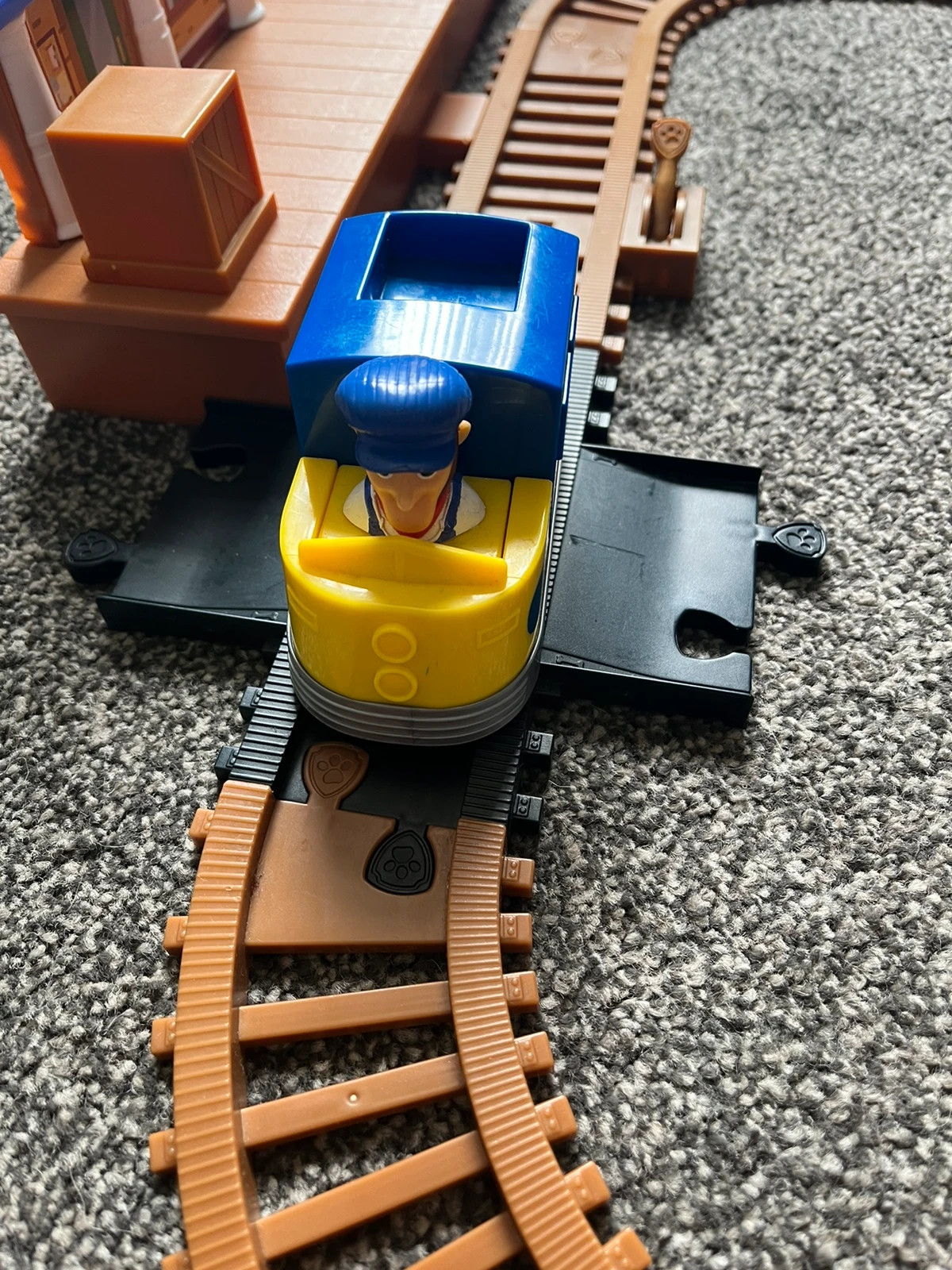 Paw patrol train track set sales