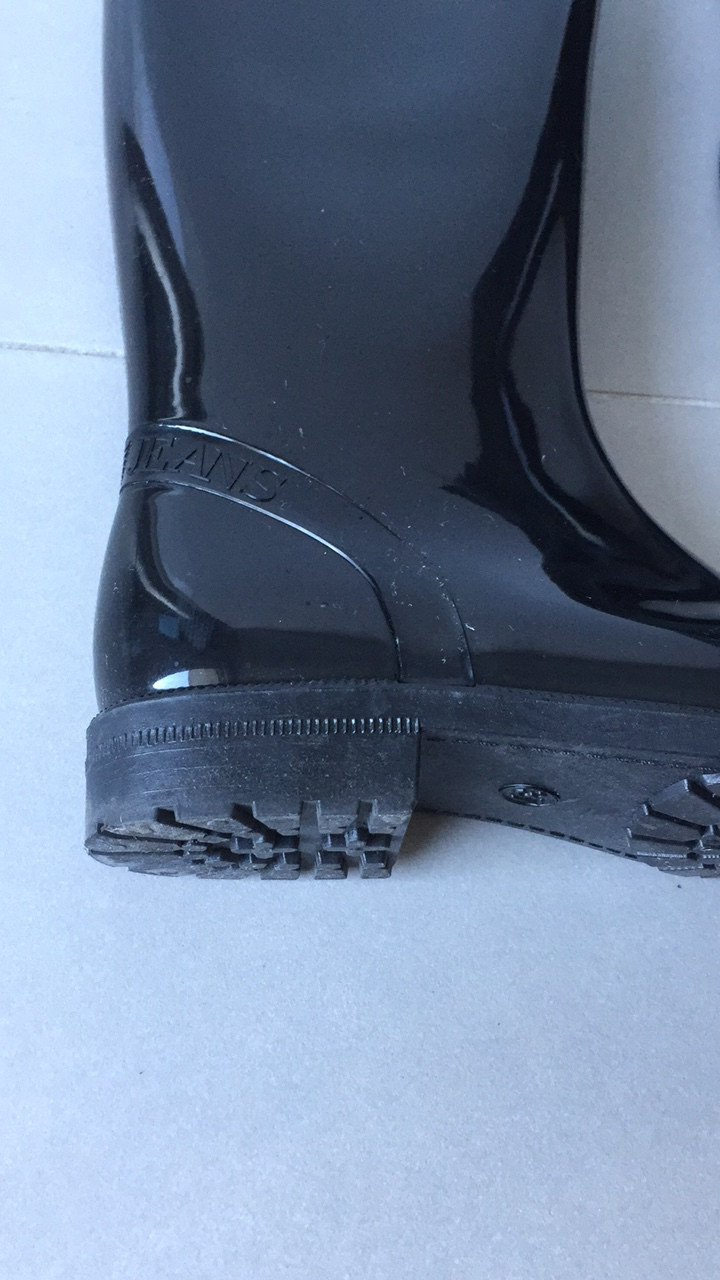 Bottes armani hot sale caoutchouc