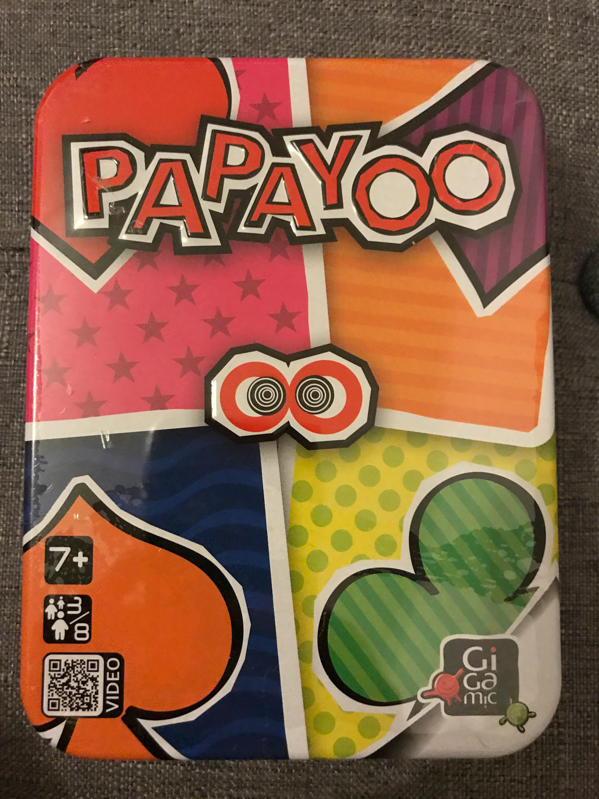 Jeu de cartes Papayoo