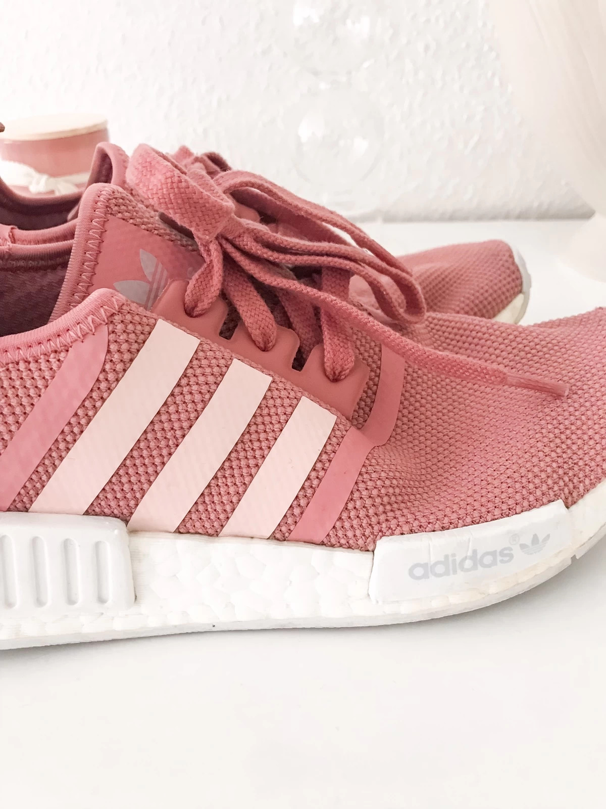 Adidas nmd blush pink sales