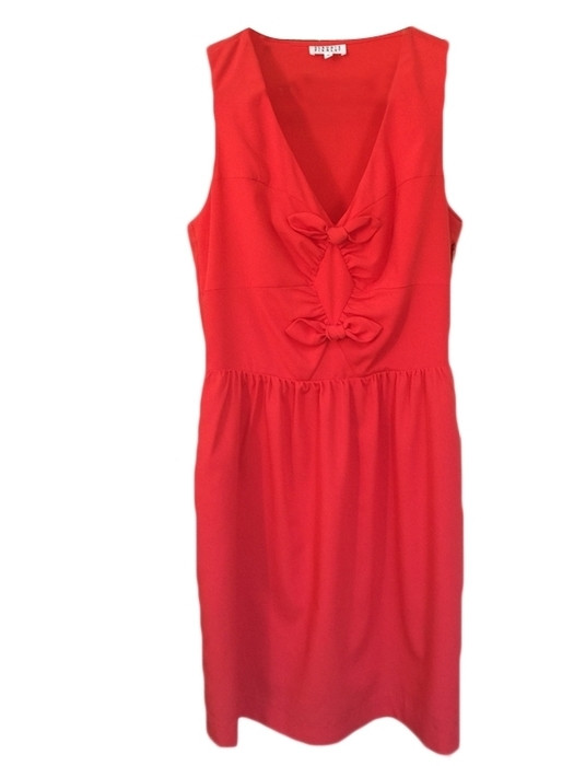 Robe claudie pierlot corail sale
