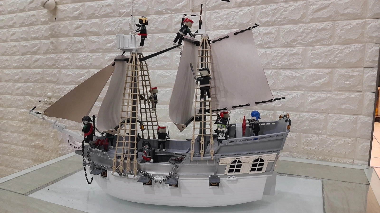 Playmobil bateau pirate FANTOM custom