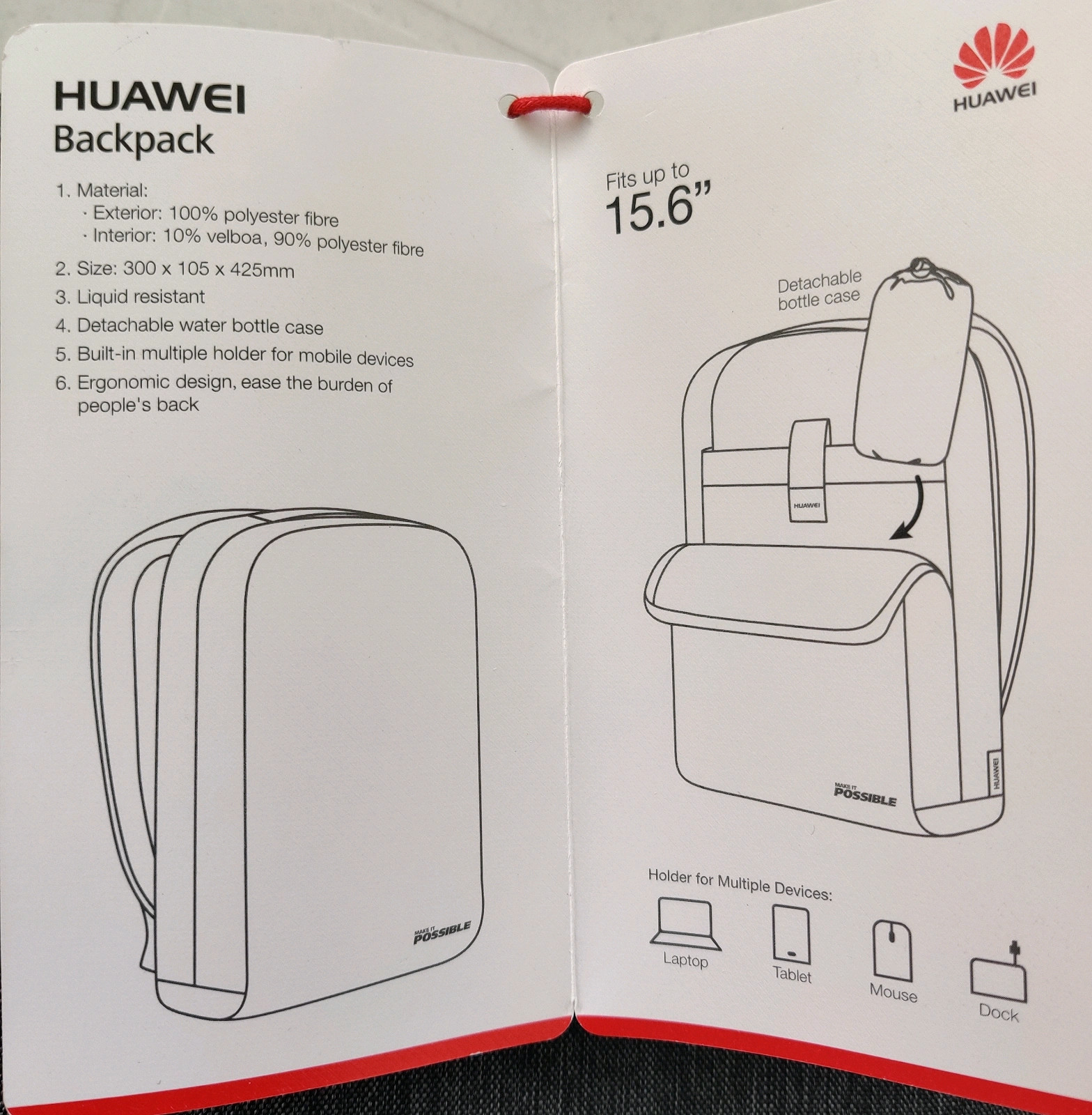 Sac dos Huawei Vinted