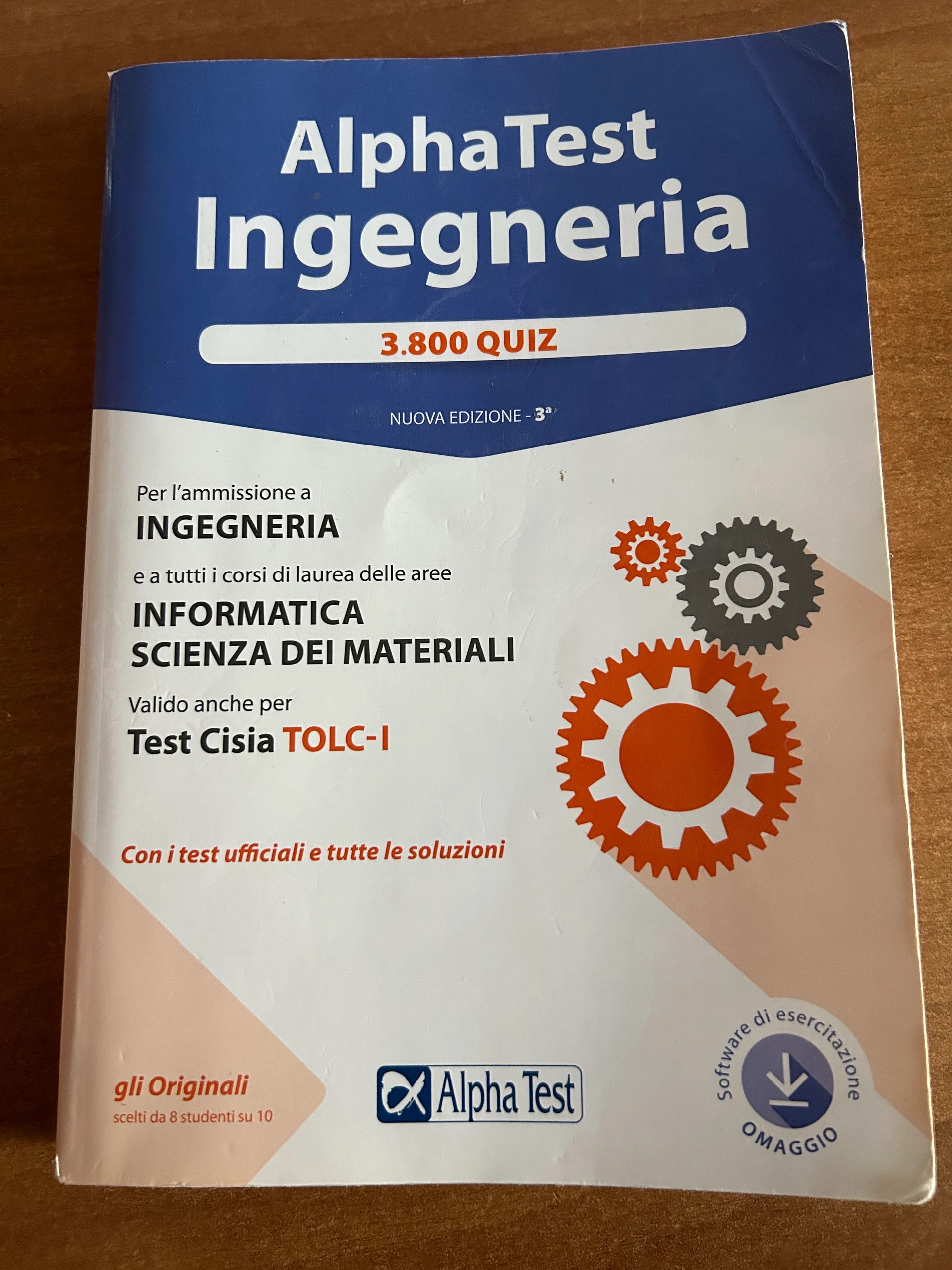 Alpha test ingegneria Quiz