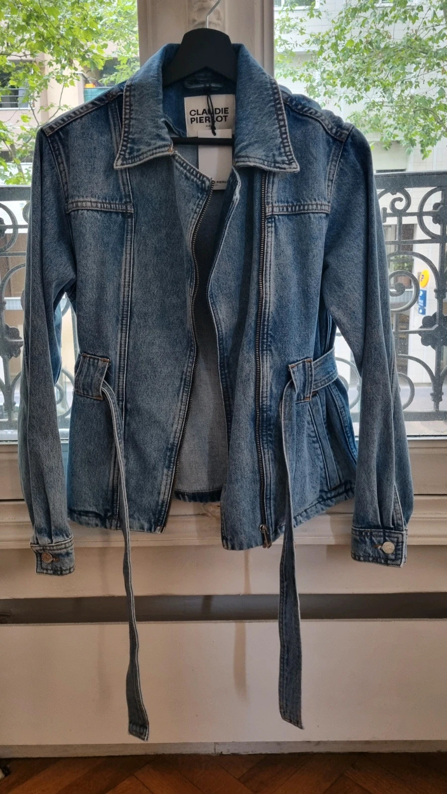 Veste en jeans Claudie Pierlot Vinted