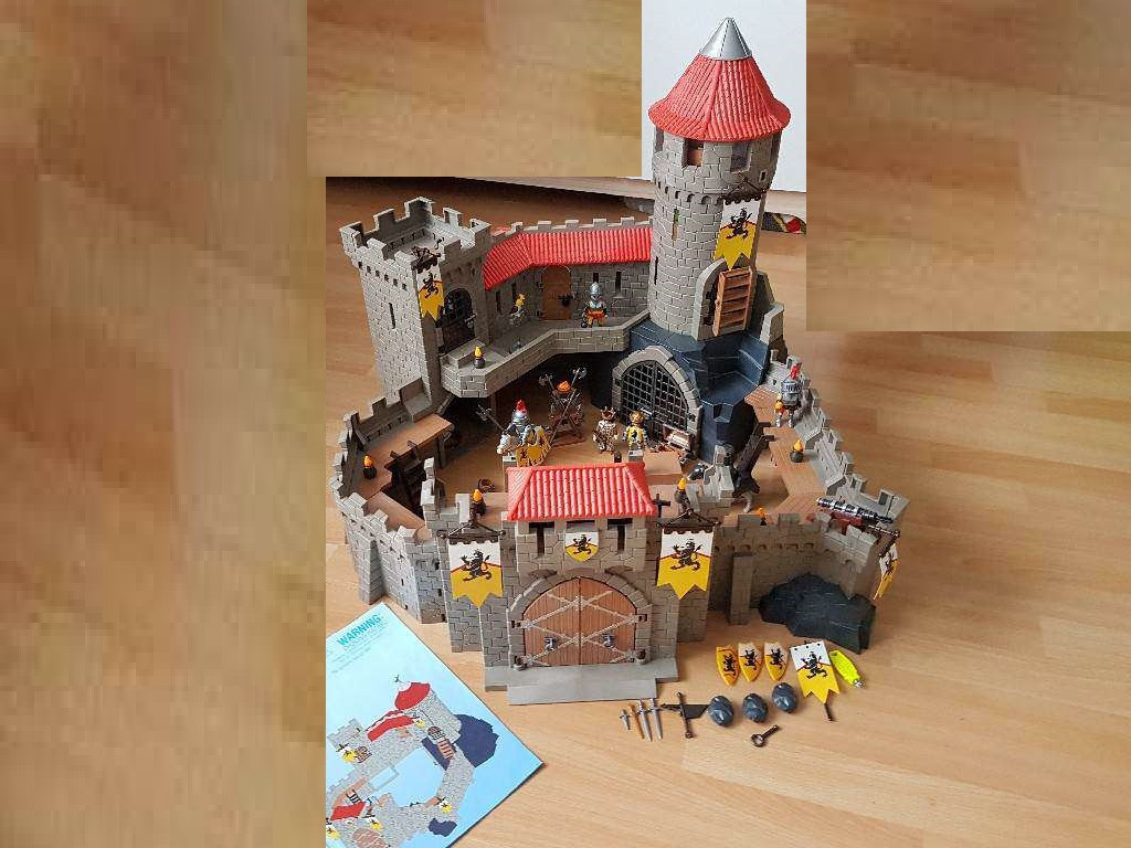 Playmobil 4865 Château fort des Chevaliers du Lion - Playmobil