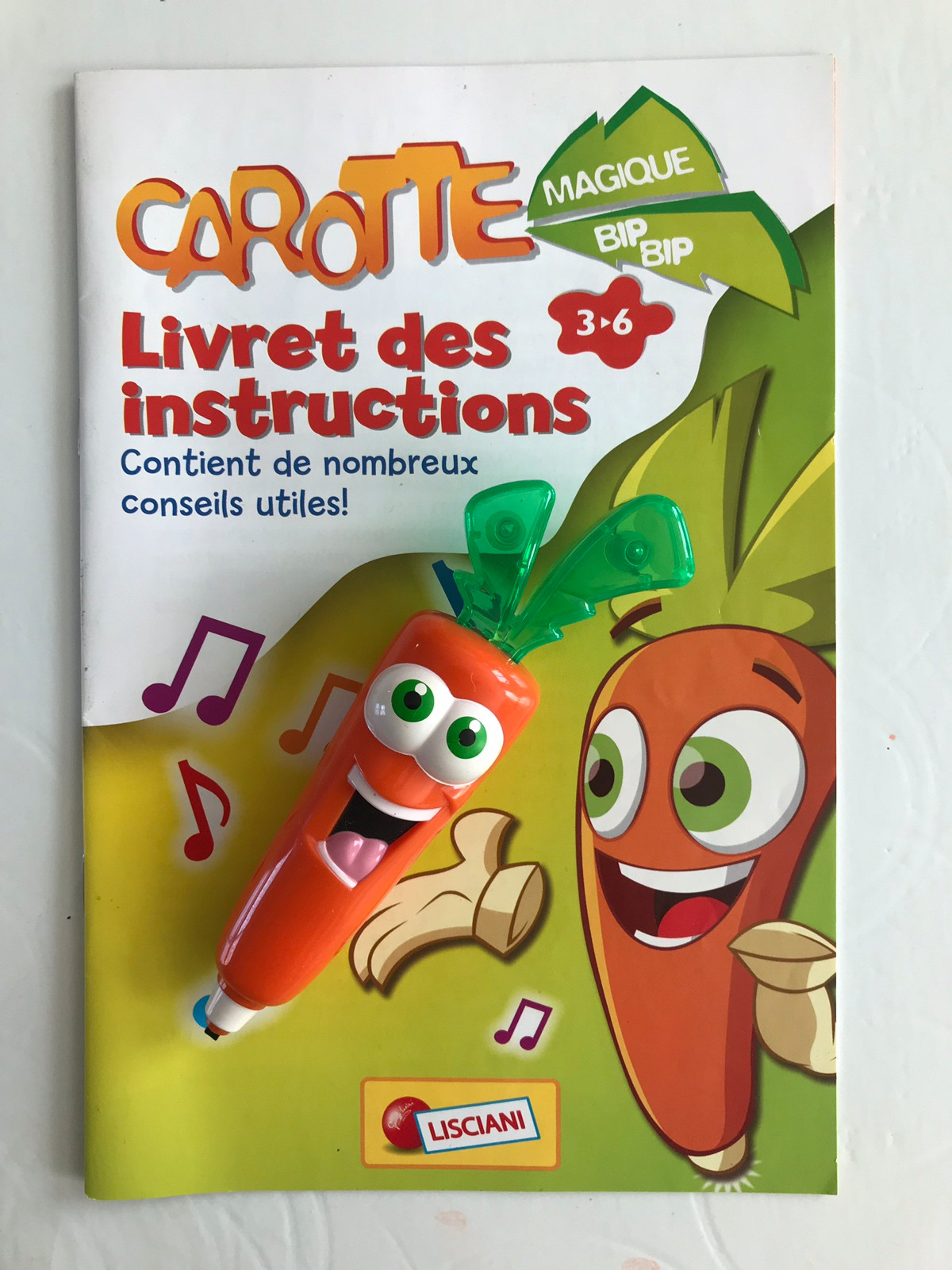Labo éducatif 20 jeux carotte magique